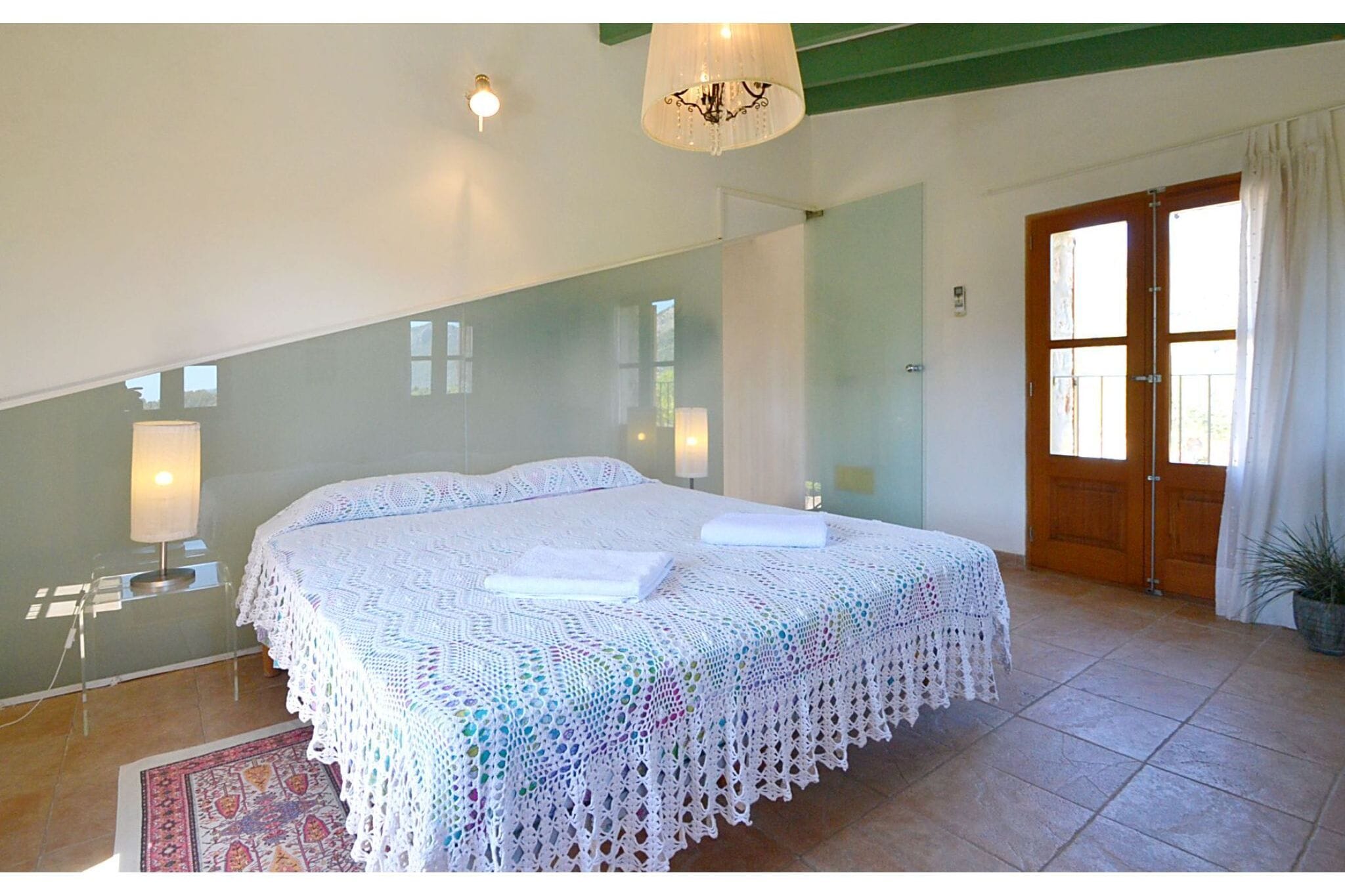 Gezellig vakantiehuis met privé zwembad met uitzicht op het Tramuntana gebergte