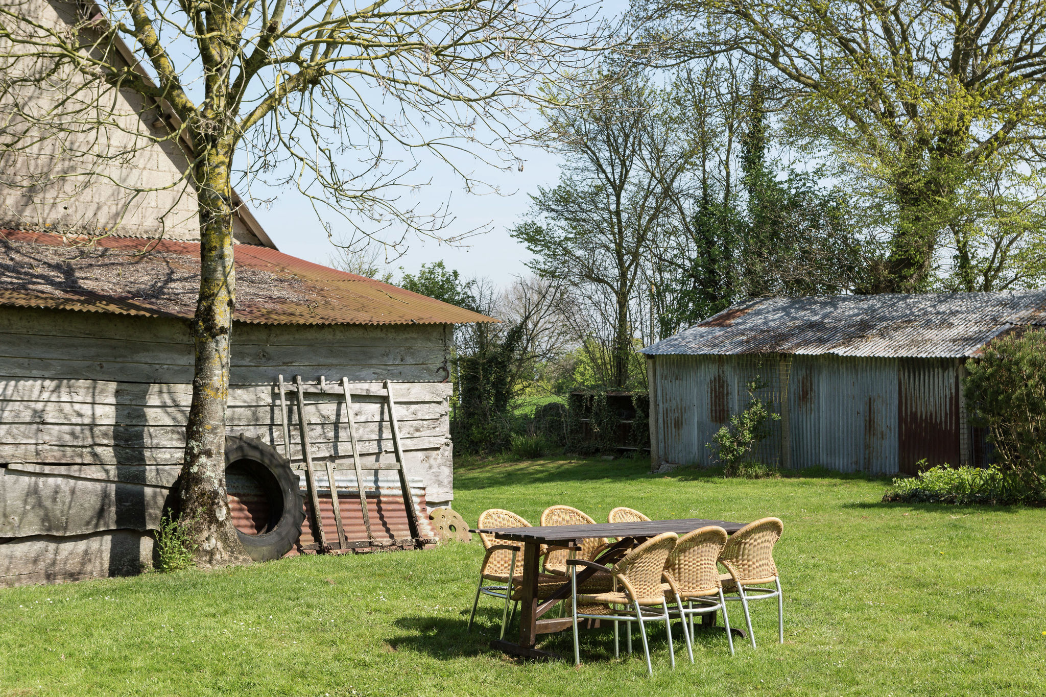 Rustikales Ferienhaus mit Garten, Normandie, Frankreich