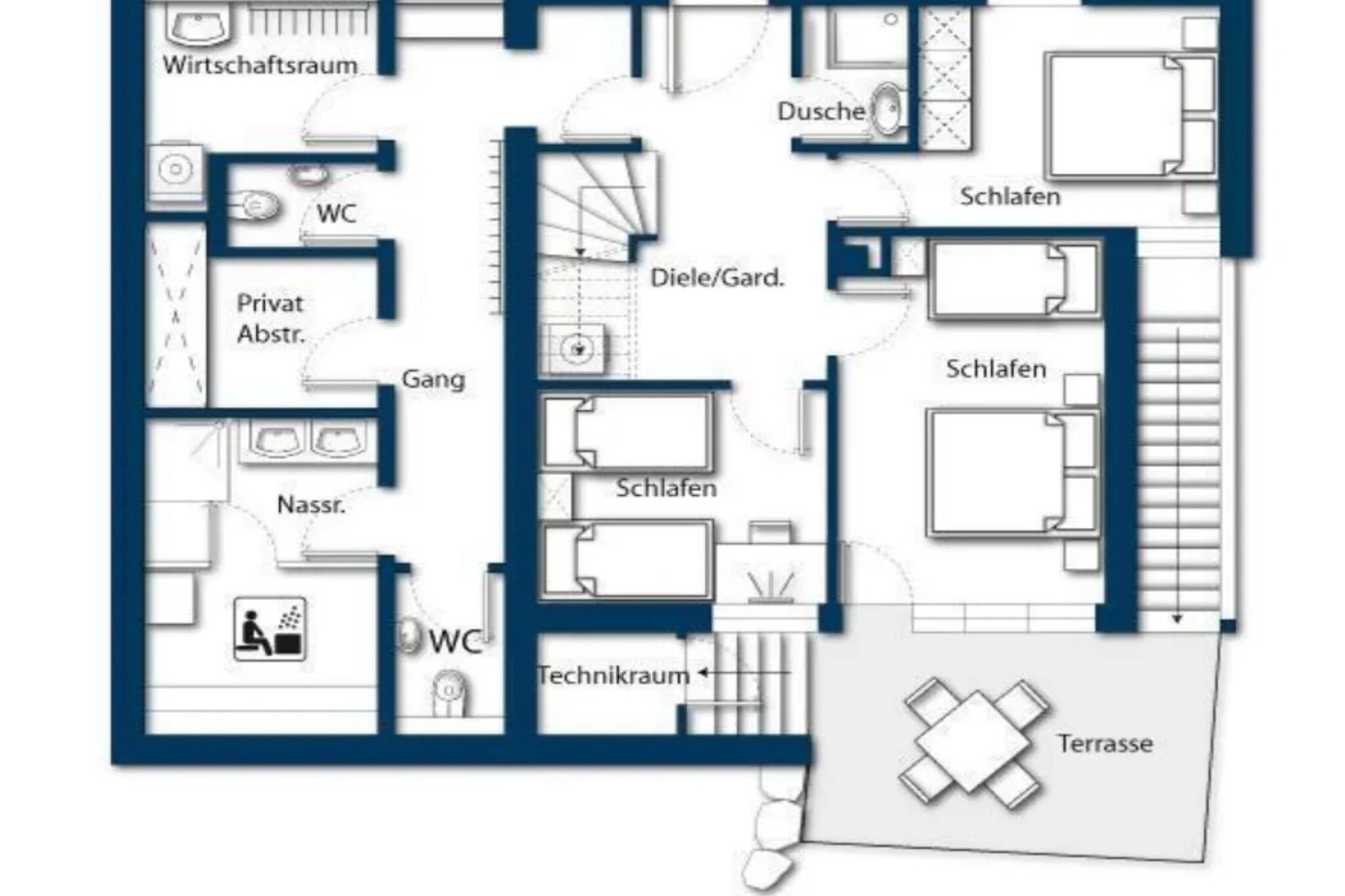Schöneben Chalet Drei Sonnen - Plattegrond