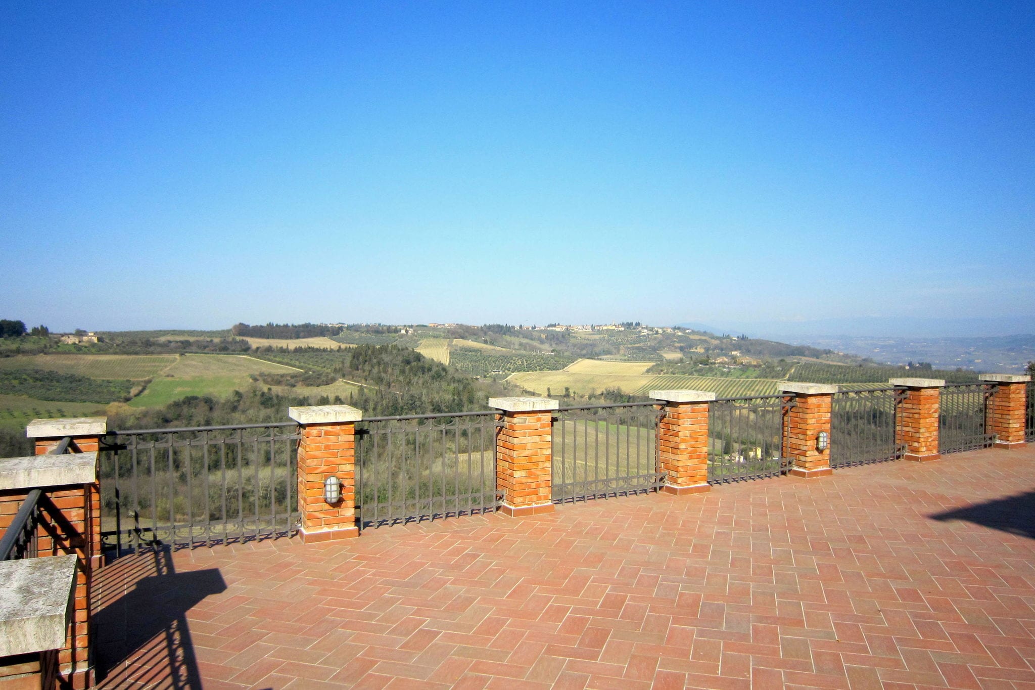 Une villa confortable située dans les collines de Toscane