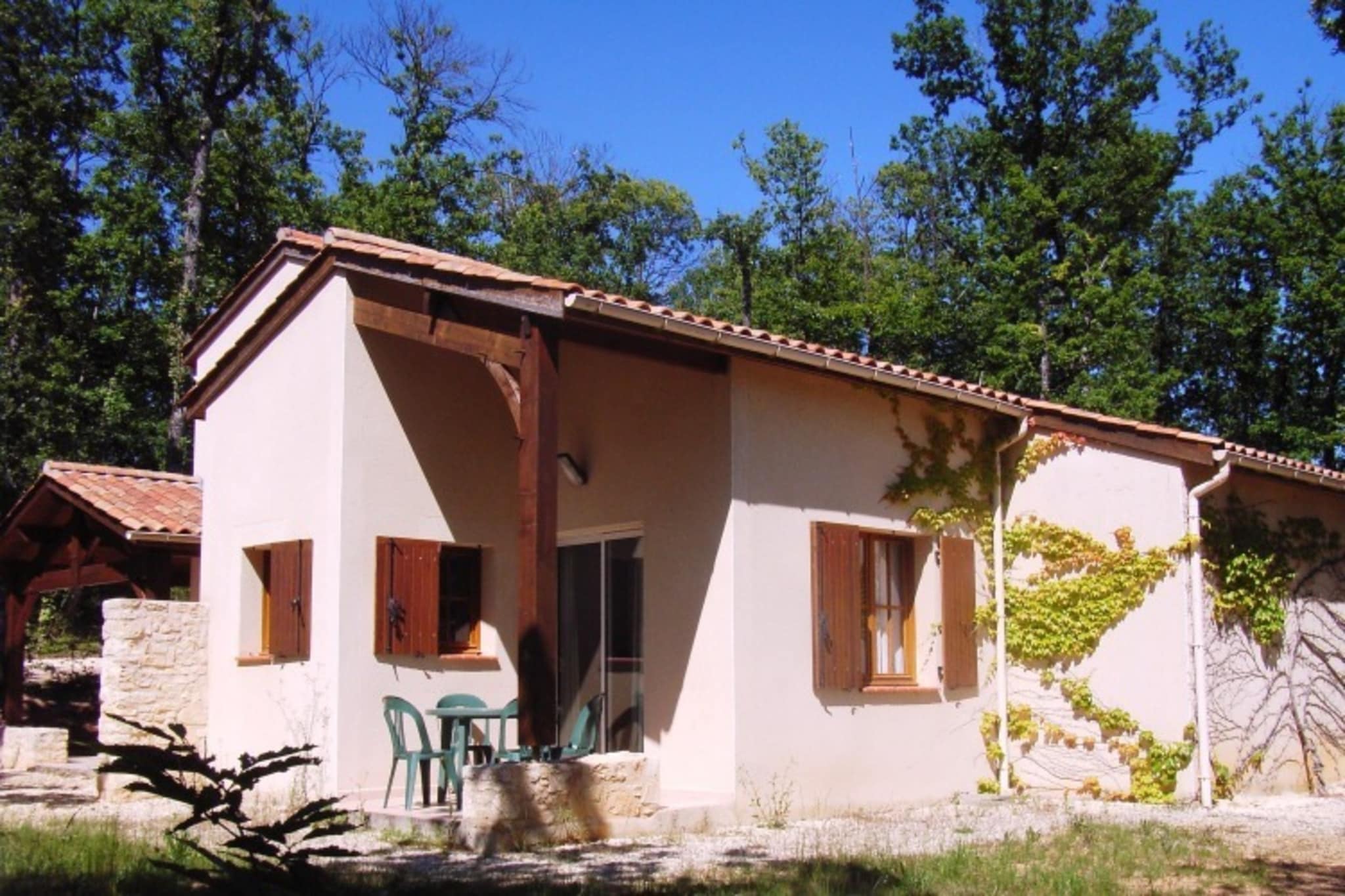 Domaine de Gavaudun - Villa Quercy-Exterior in summer