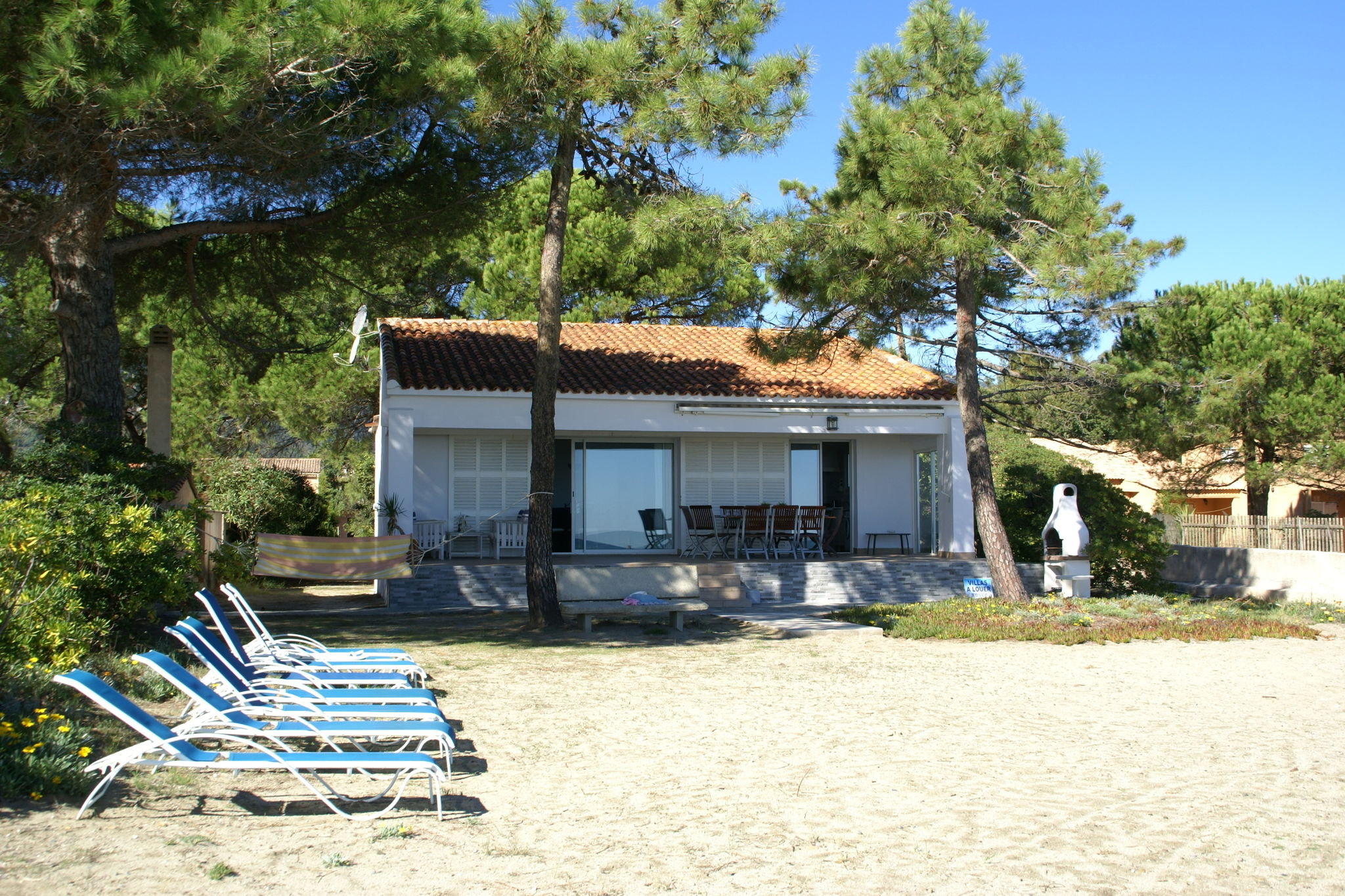 Ruime villa in San-Nicolao bij het strand van Corsica