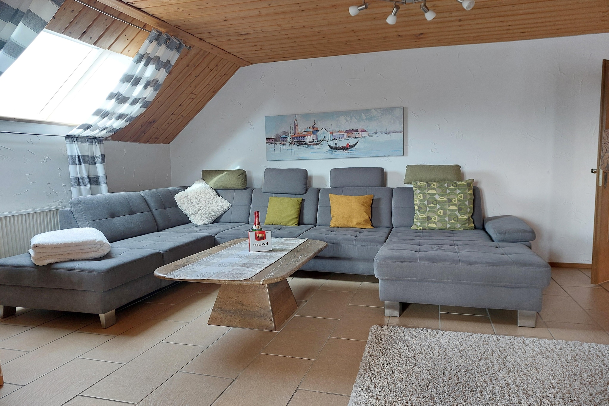 Ferienwohnung Silbecke-Woonkamer