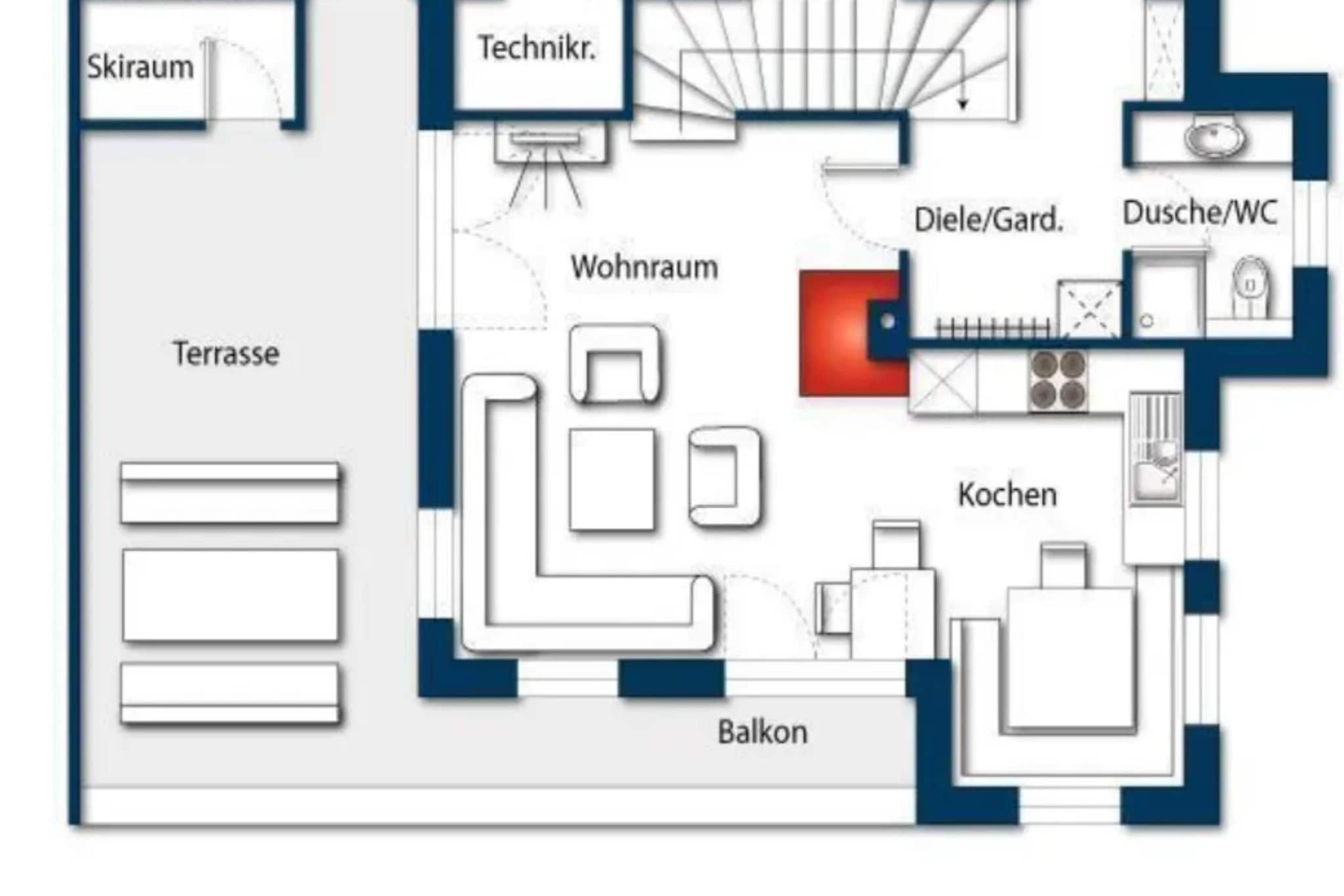 Schöneben Chalet Vienna - Floor plan