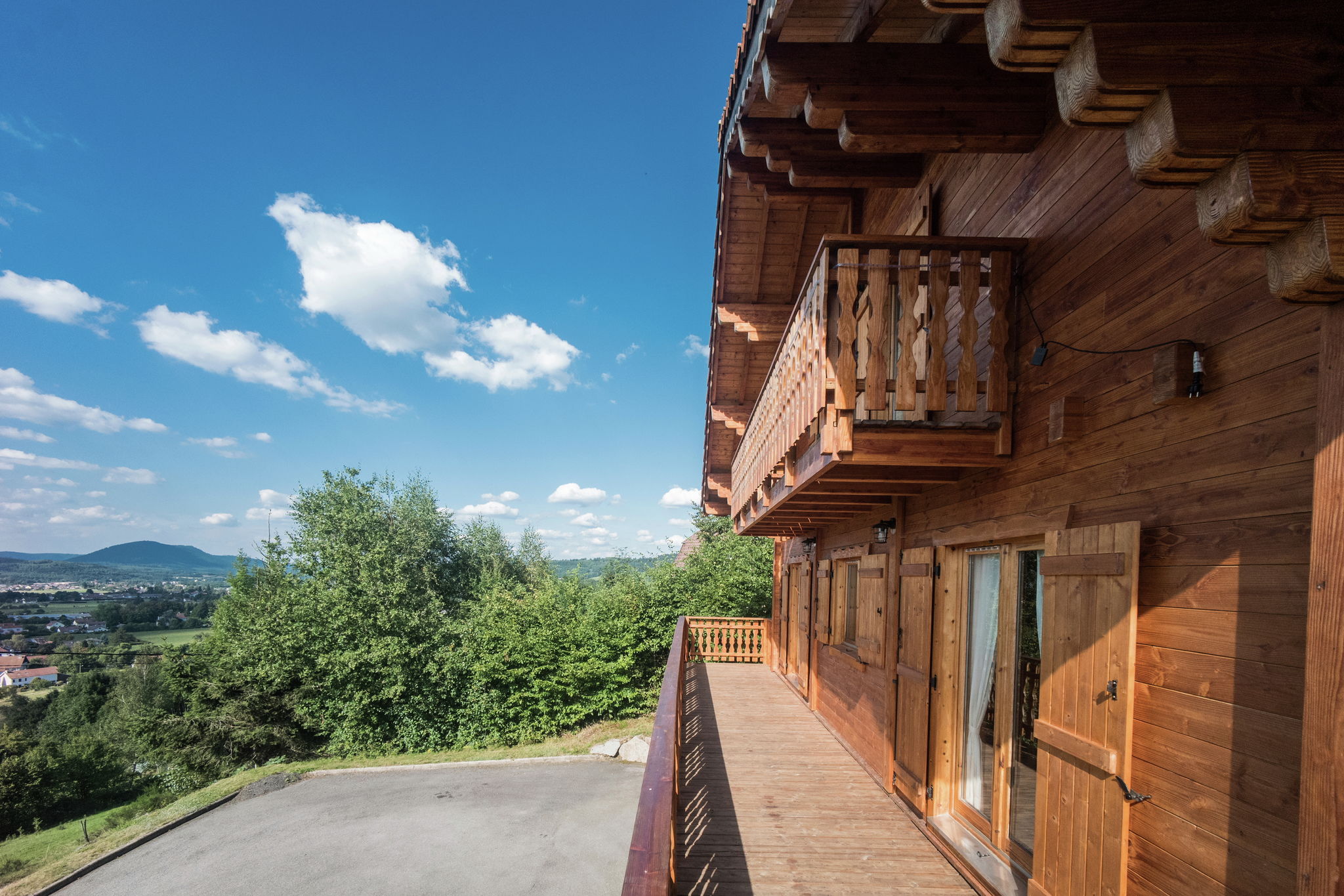 Chalet with panoramic view over the Meurthe Valley