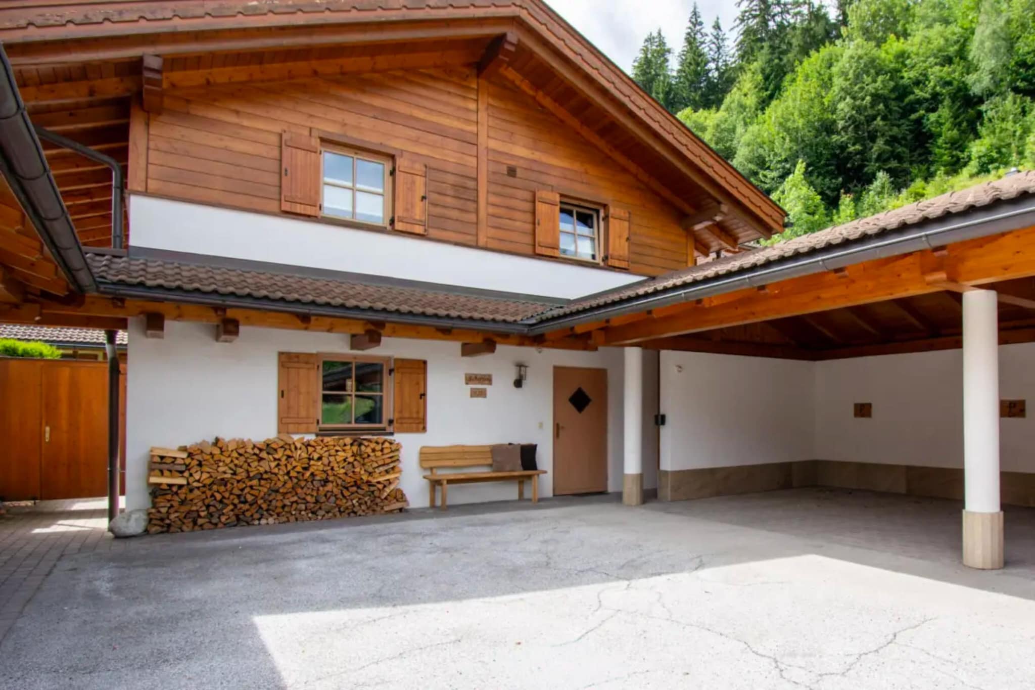 Schöneben Chalet Schiffer - Buitenkant zomer