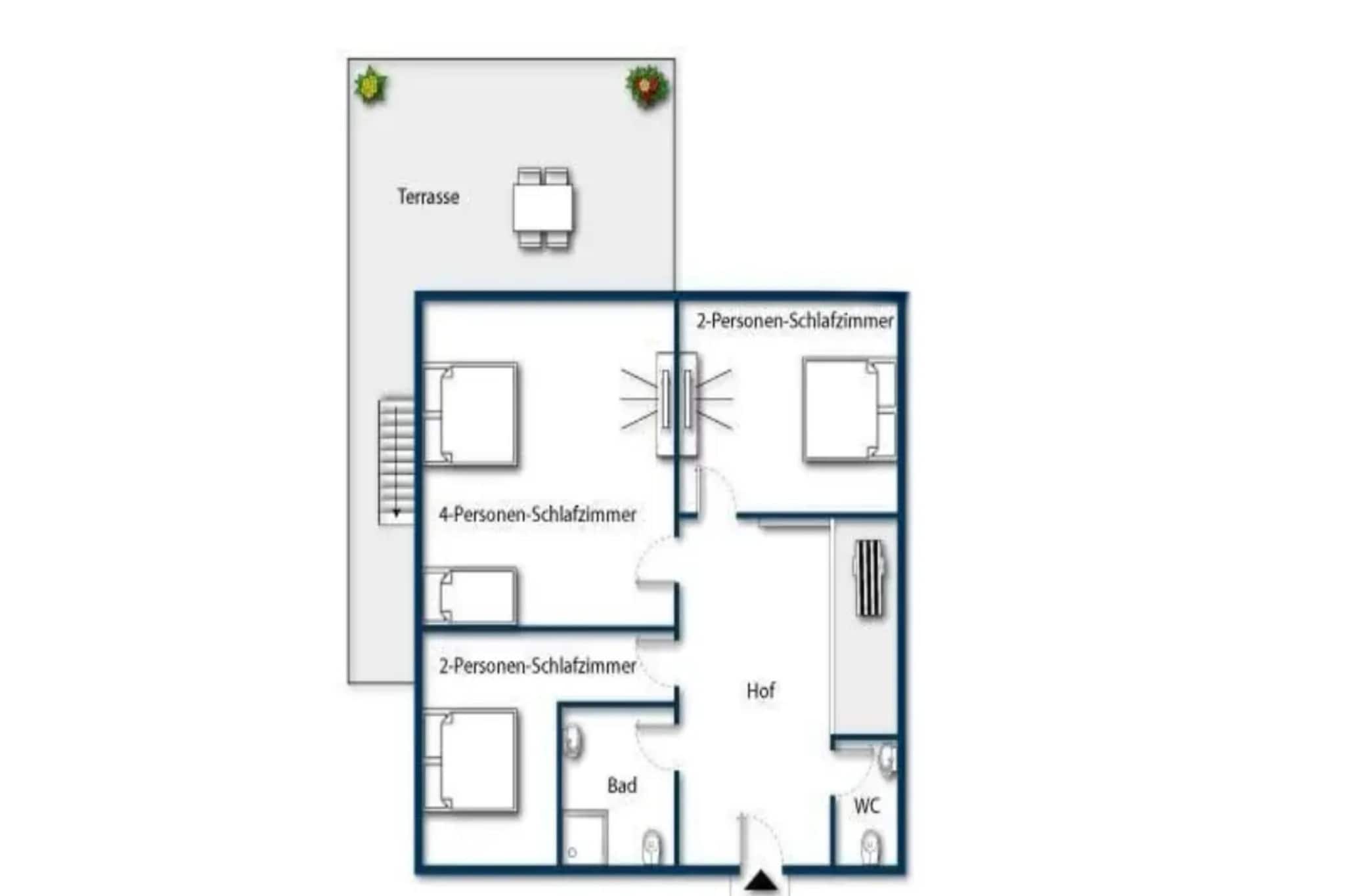 Schöneben Chalet Schiffer - Plattegrond