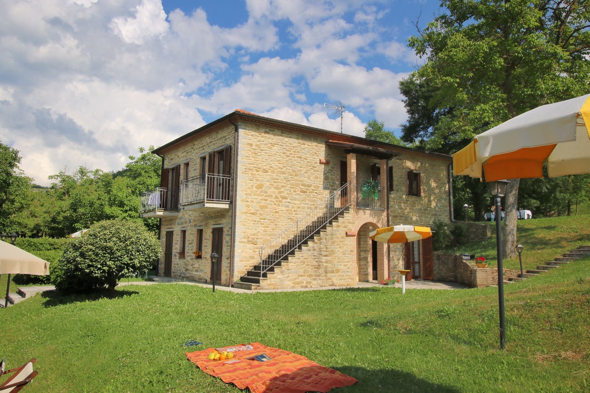 

Property with swimming pool, spacious garden, private terrace and views