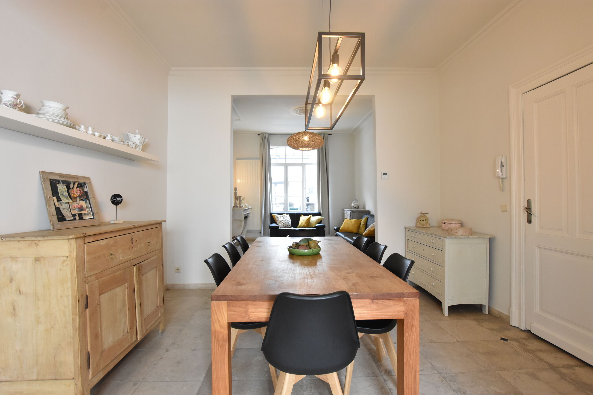 This old town house has been completely renovated