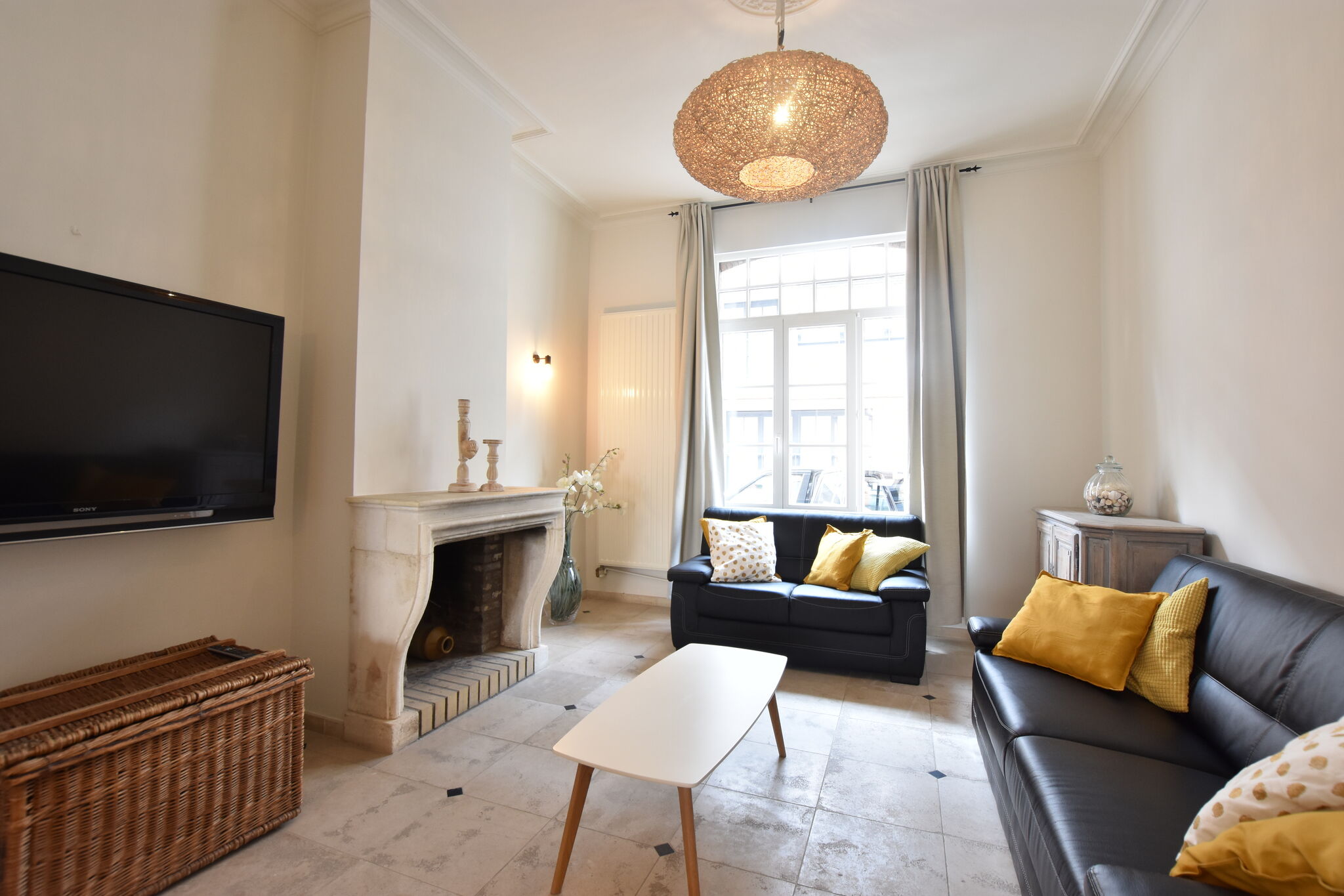 This old town house has been completely renovated
