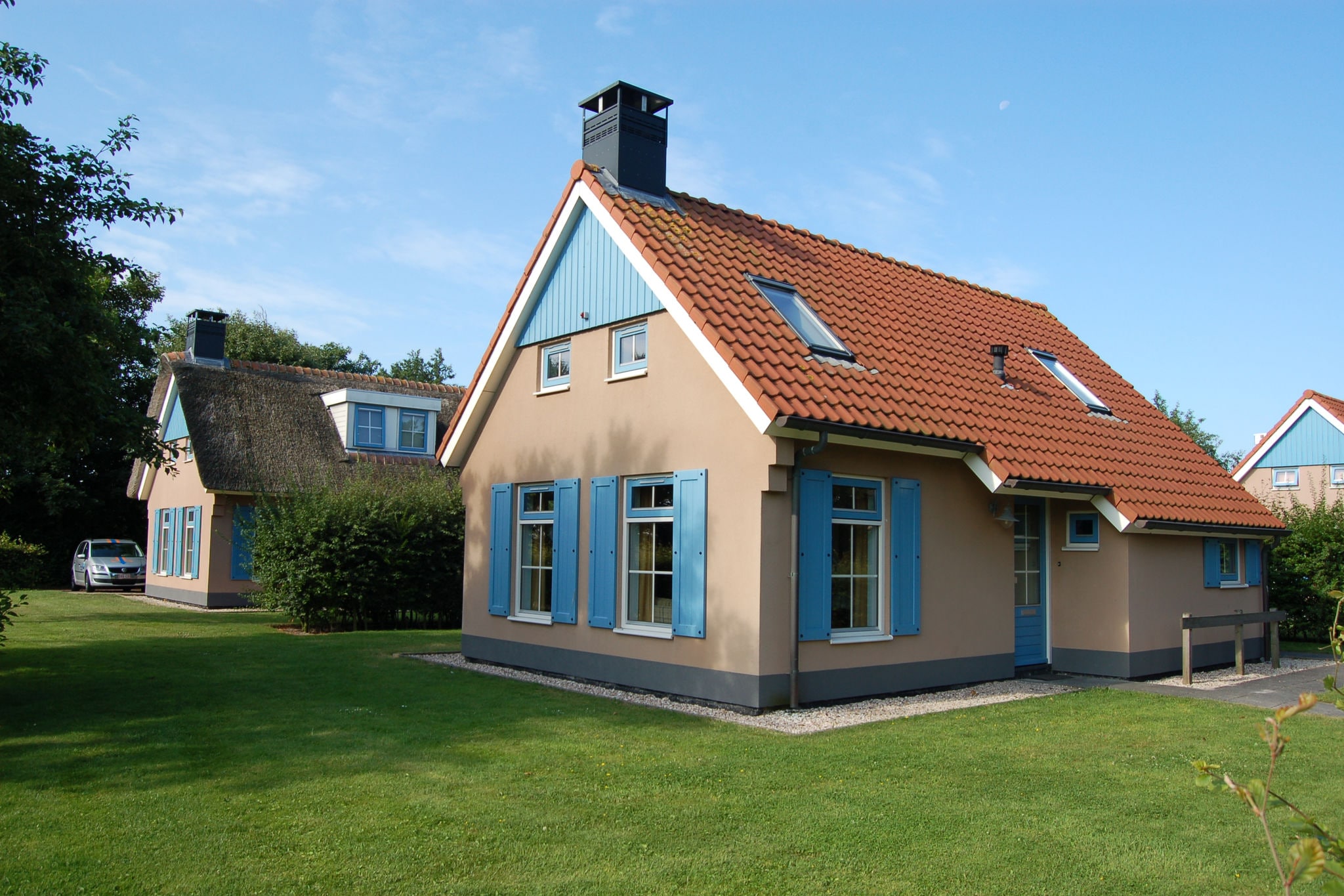 Villa in landhuisstijl met afwasmachine 2km van zee op Texel