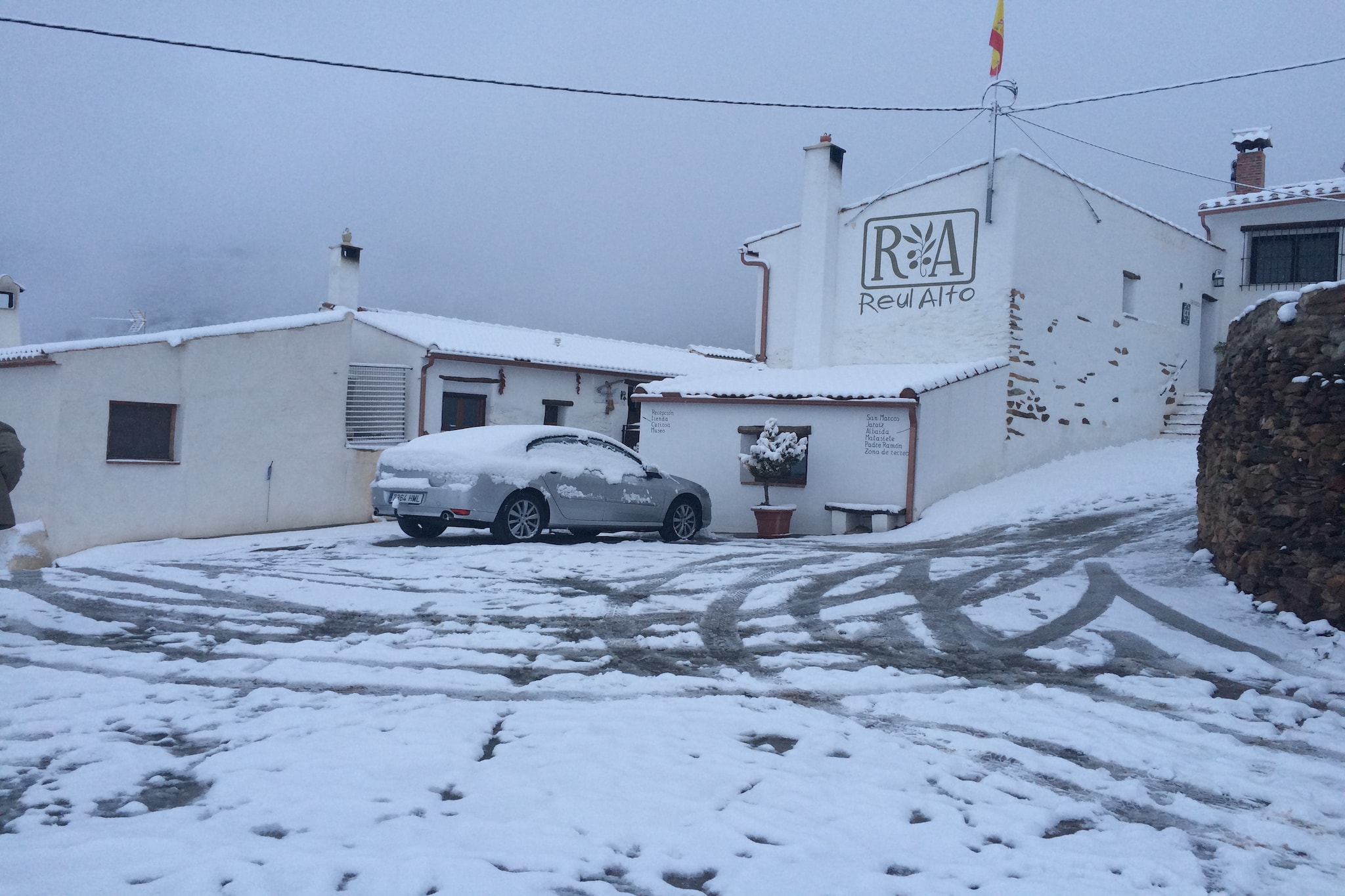 El Jaraiz - Gebied winter 1km