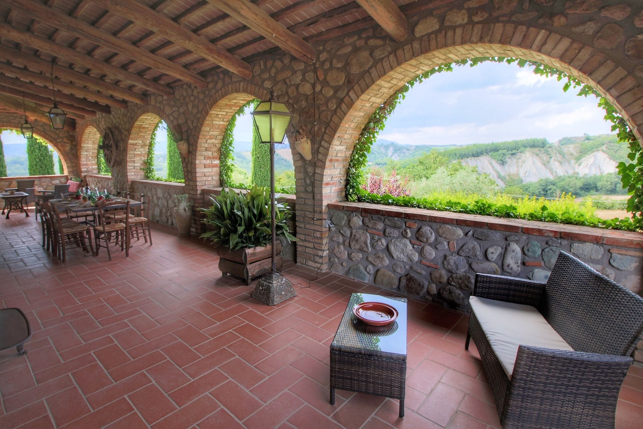 Villa spéciale avec piscine privée, belle vue, près du borgo Ficulle