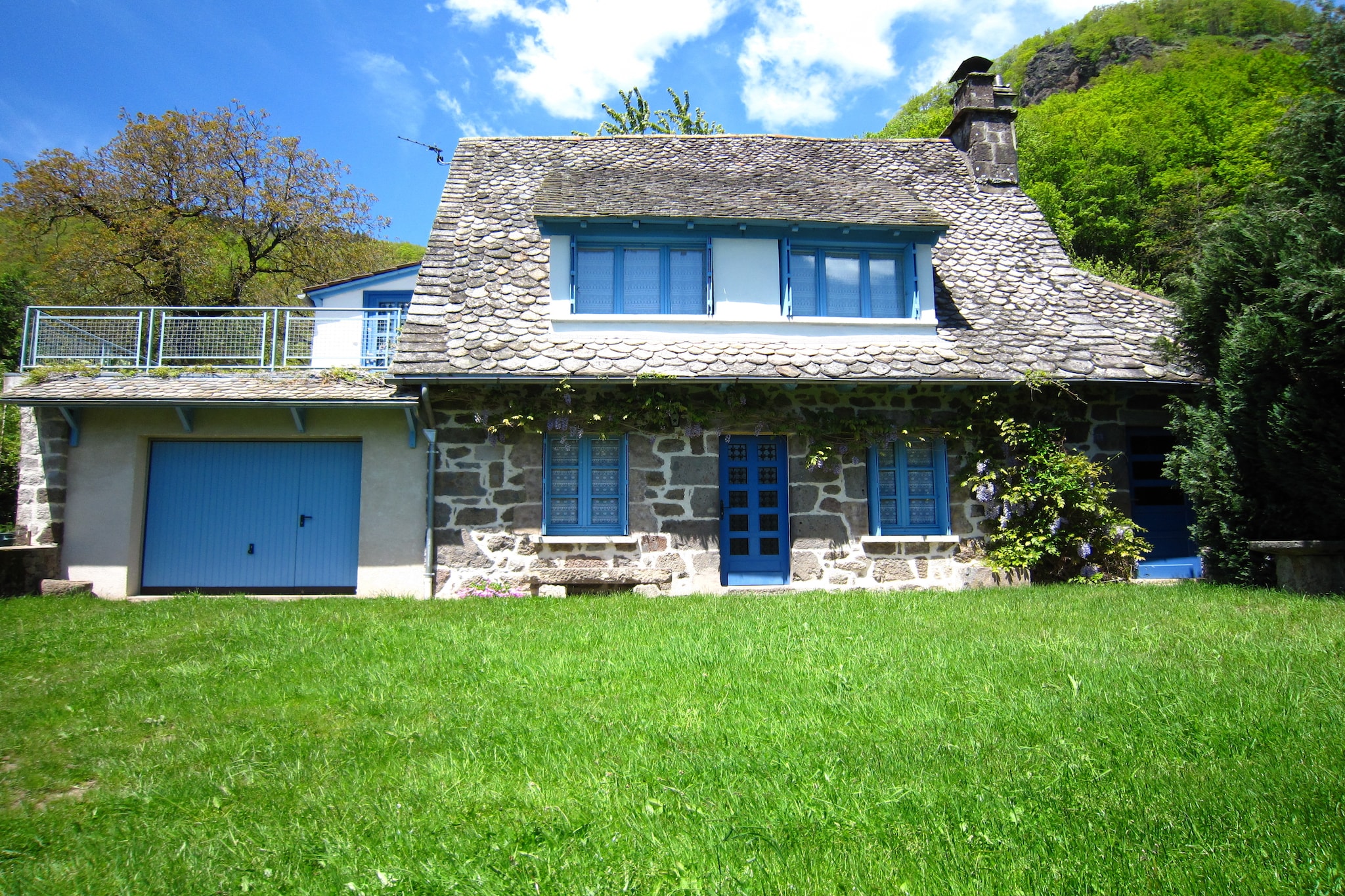 Maison près des volcans d'Auvergne
