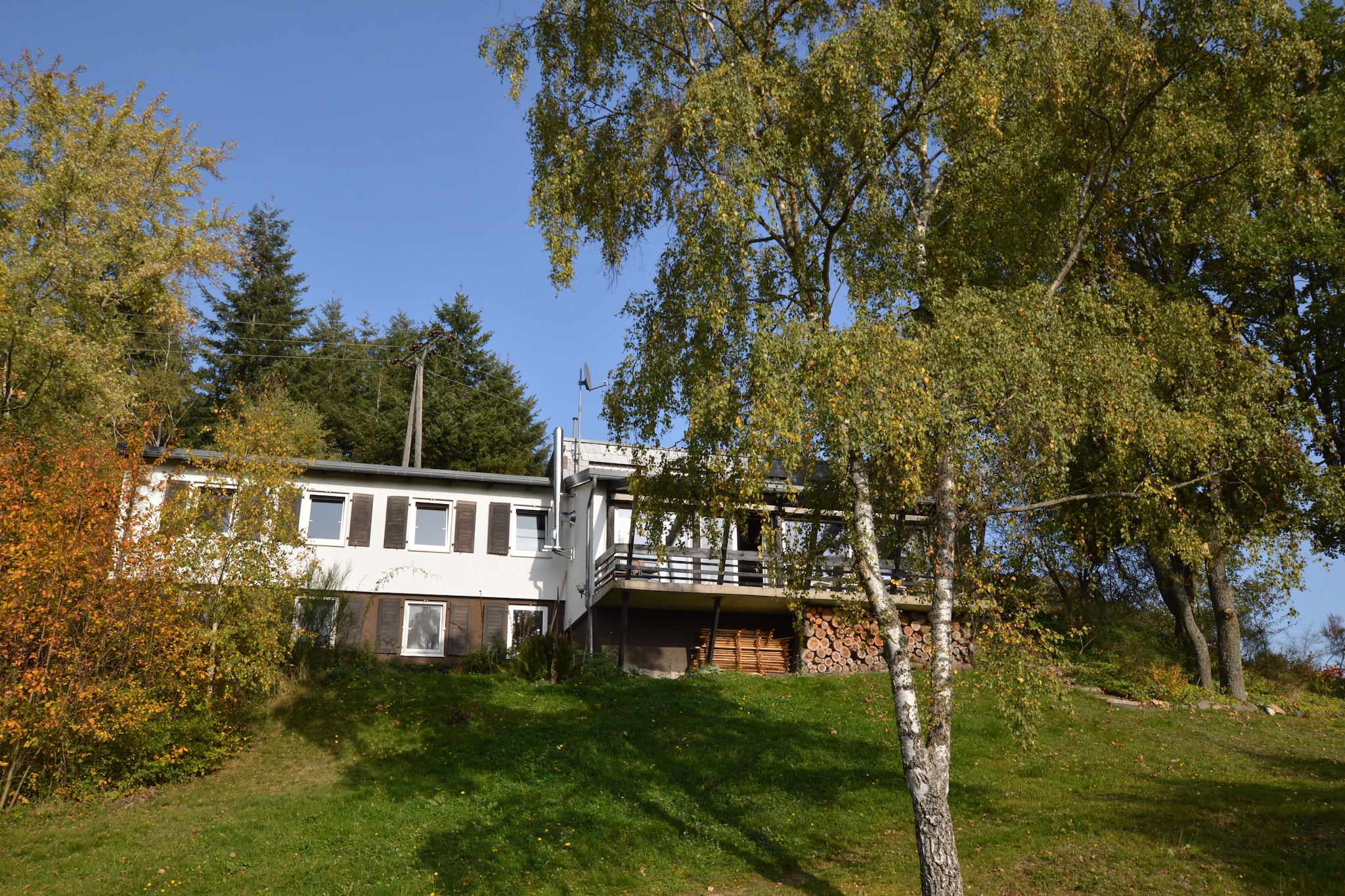Panoramahaus-Exterior summer