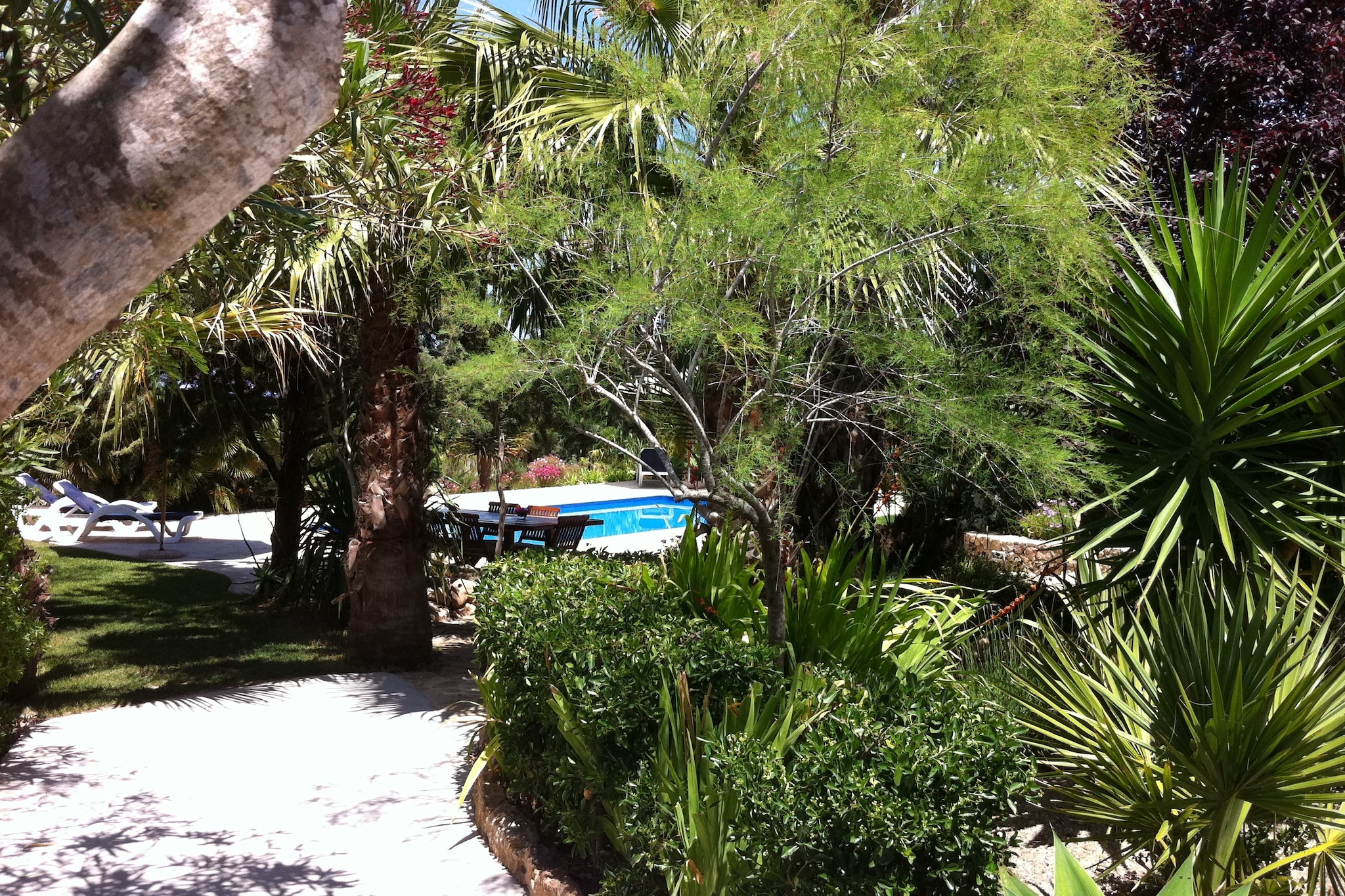 La Vila - Garten Sommer