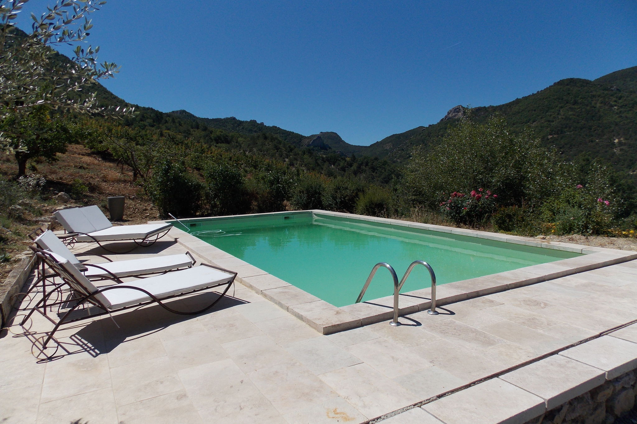 Holiday Home. Valley View. Private Pool. Boules Court. Roofed Terrace