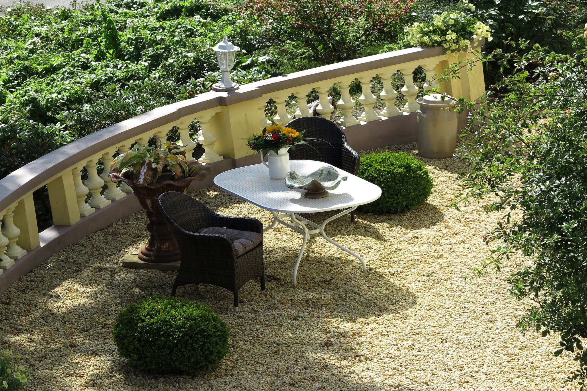 Weserbergland - Bad Pyrmont-Terrasbalkon