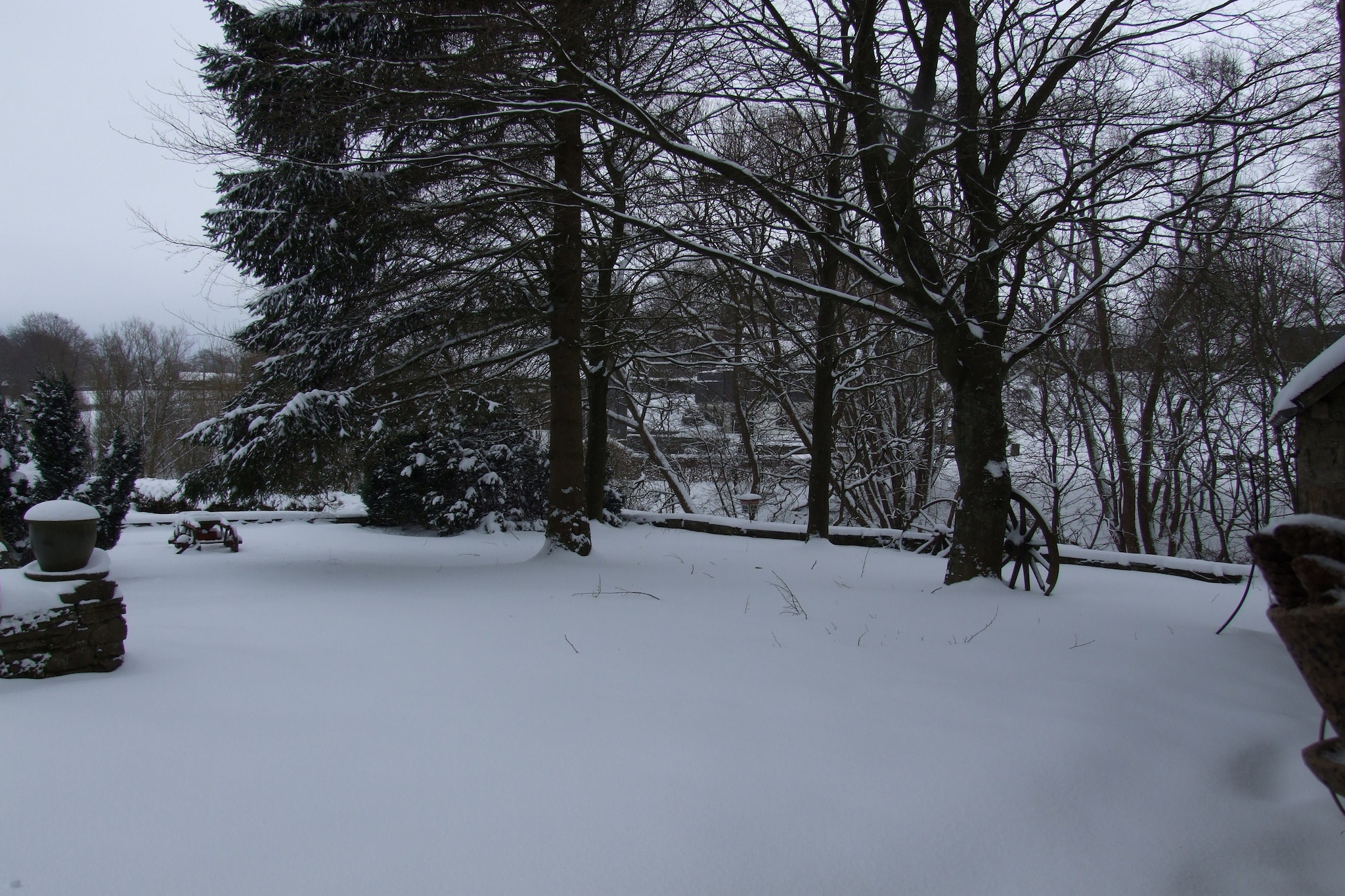 Koetshuis Loft-Tuin winter