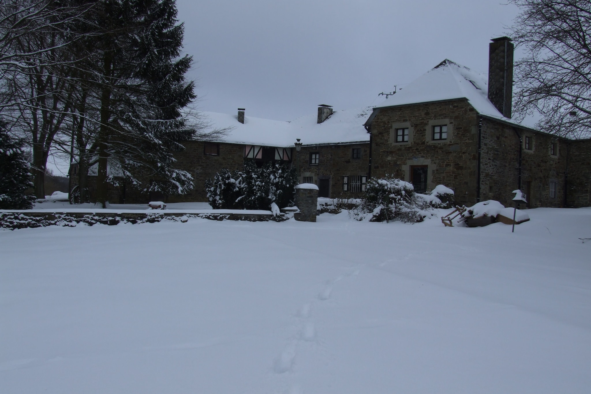 Koetshuis Loft-Tuin winter