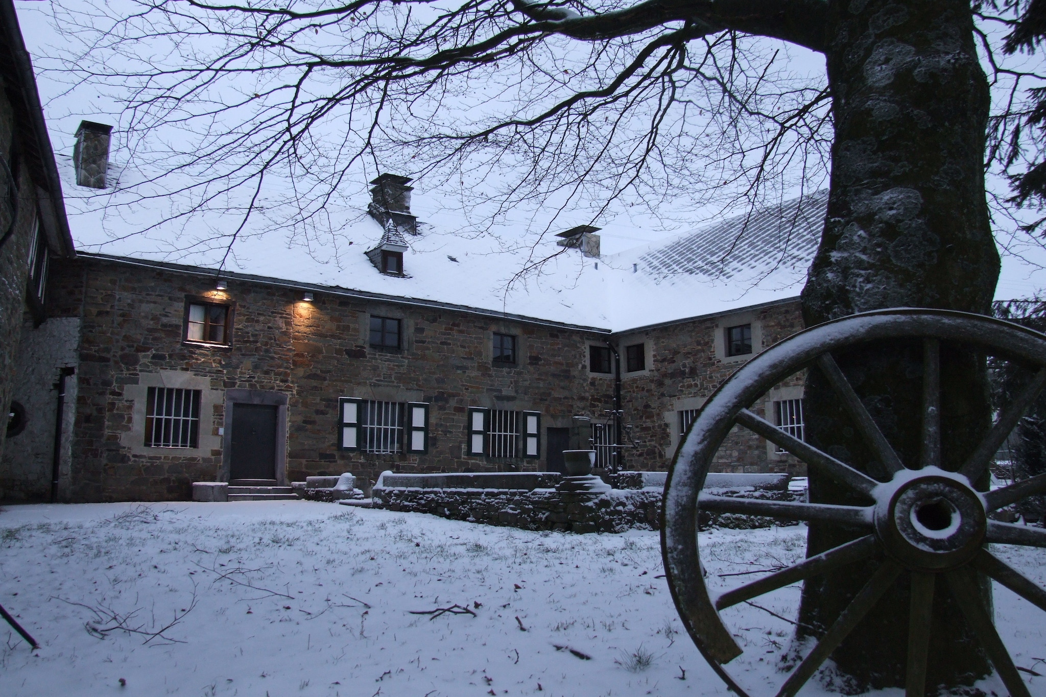 Koetshuis Loft-Exterieur winter