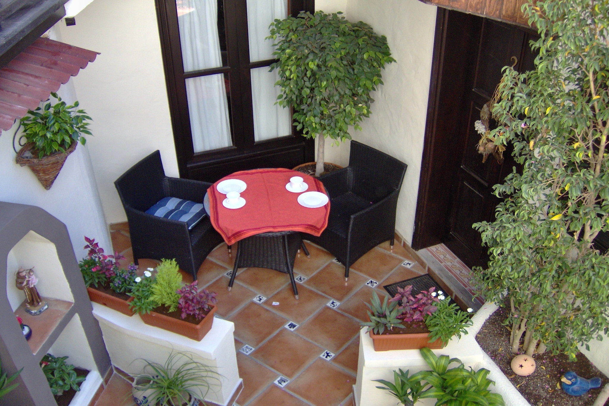 Apartamentos Monasterio de San Antonio 1-Terrasbalkon