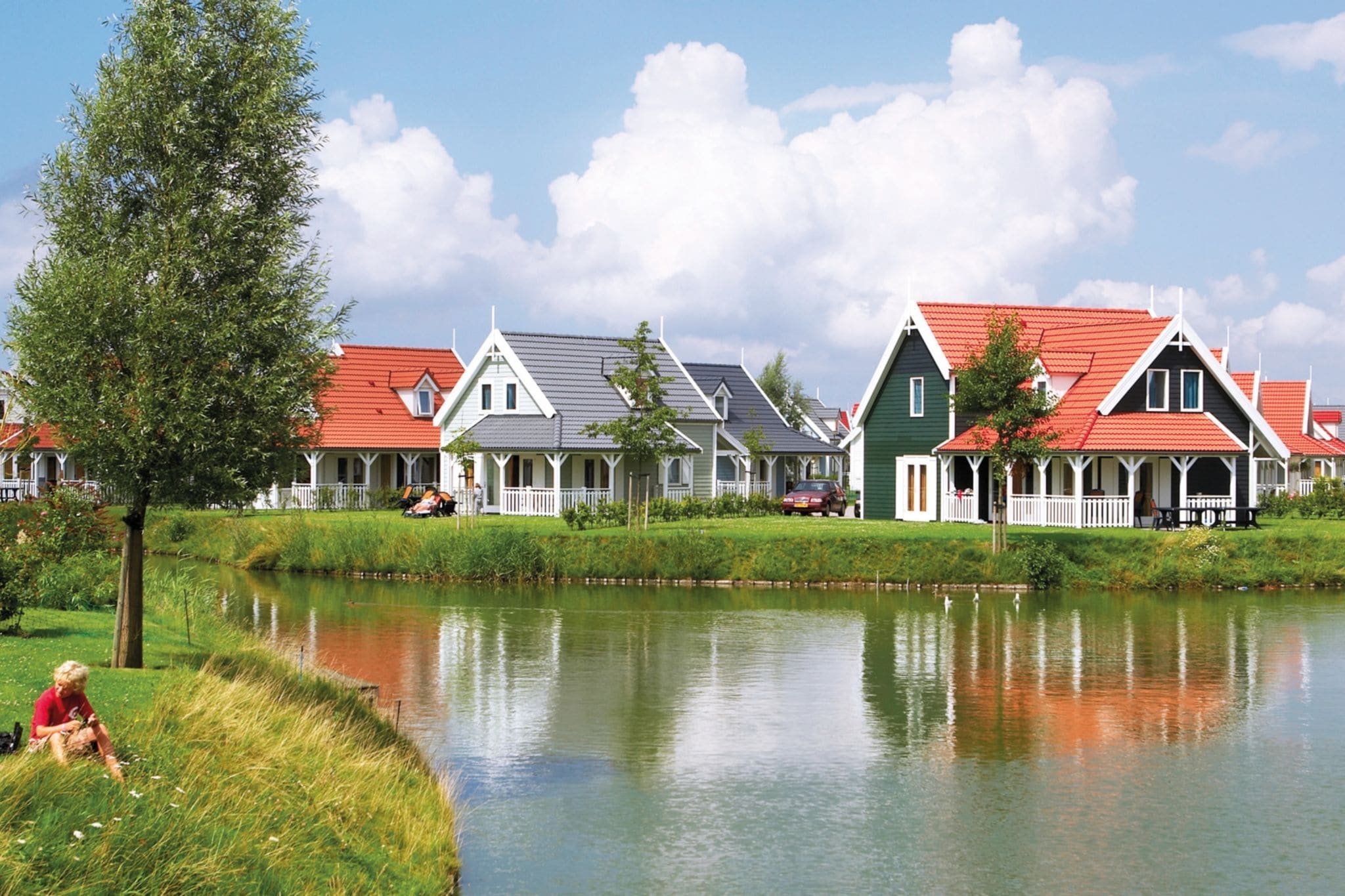 Confortable villa avec véranda, près du lac de Grevelingen