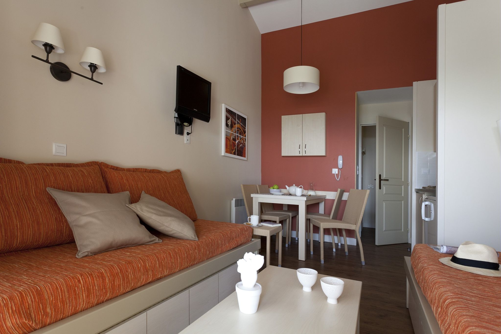Provençaals appartement bij de mooie baai van Saint-Tropez