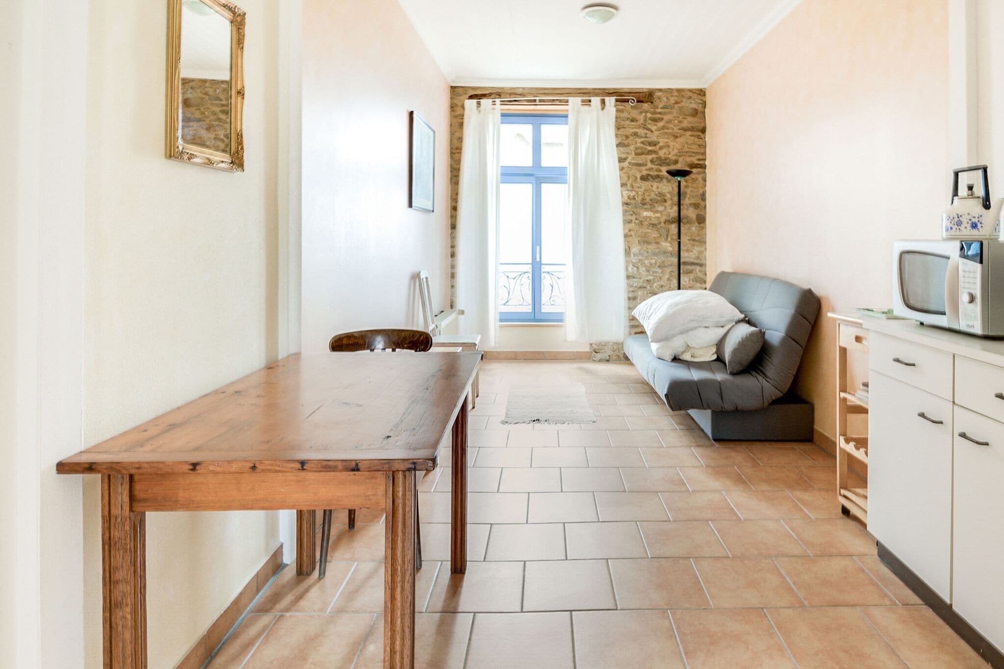 Appartement op ongeveer 100 meter van de oceaan in het zuiden van Bretagne.