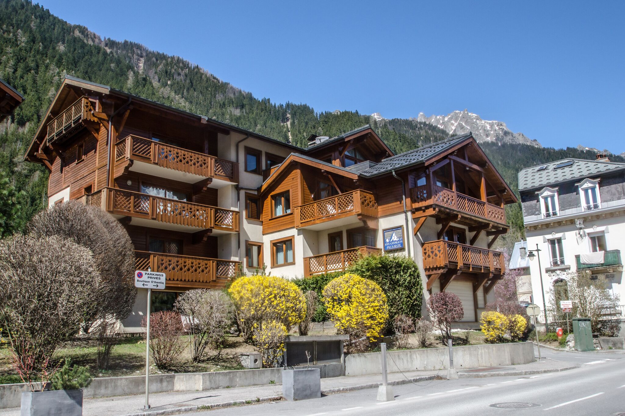 Appartement charmant, Chamonix France avec balcon