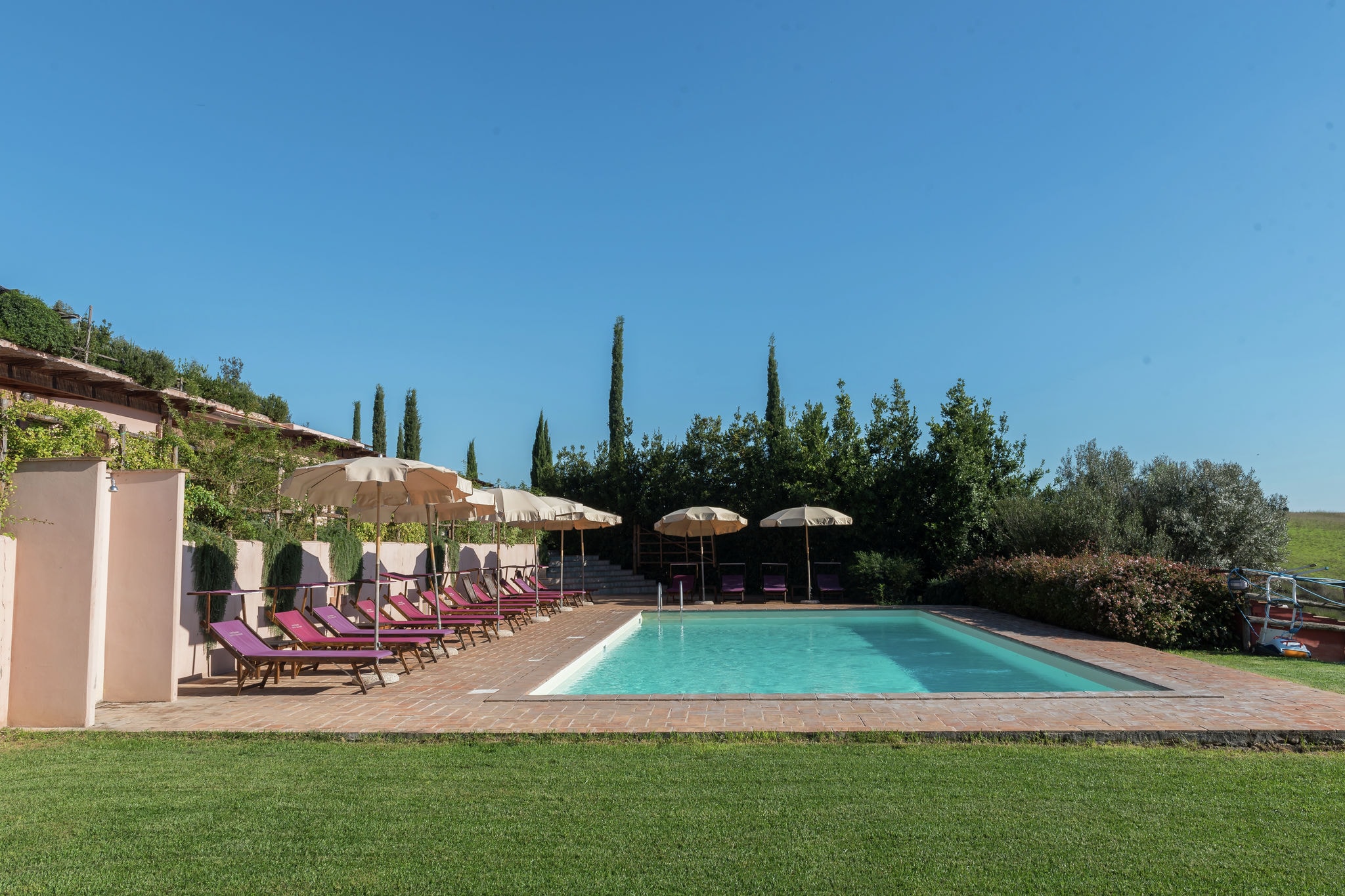 Mooie boerderij in Rome-Lazio met een gedeeld zwembad