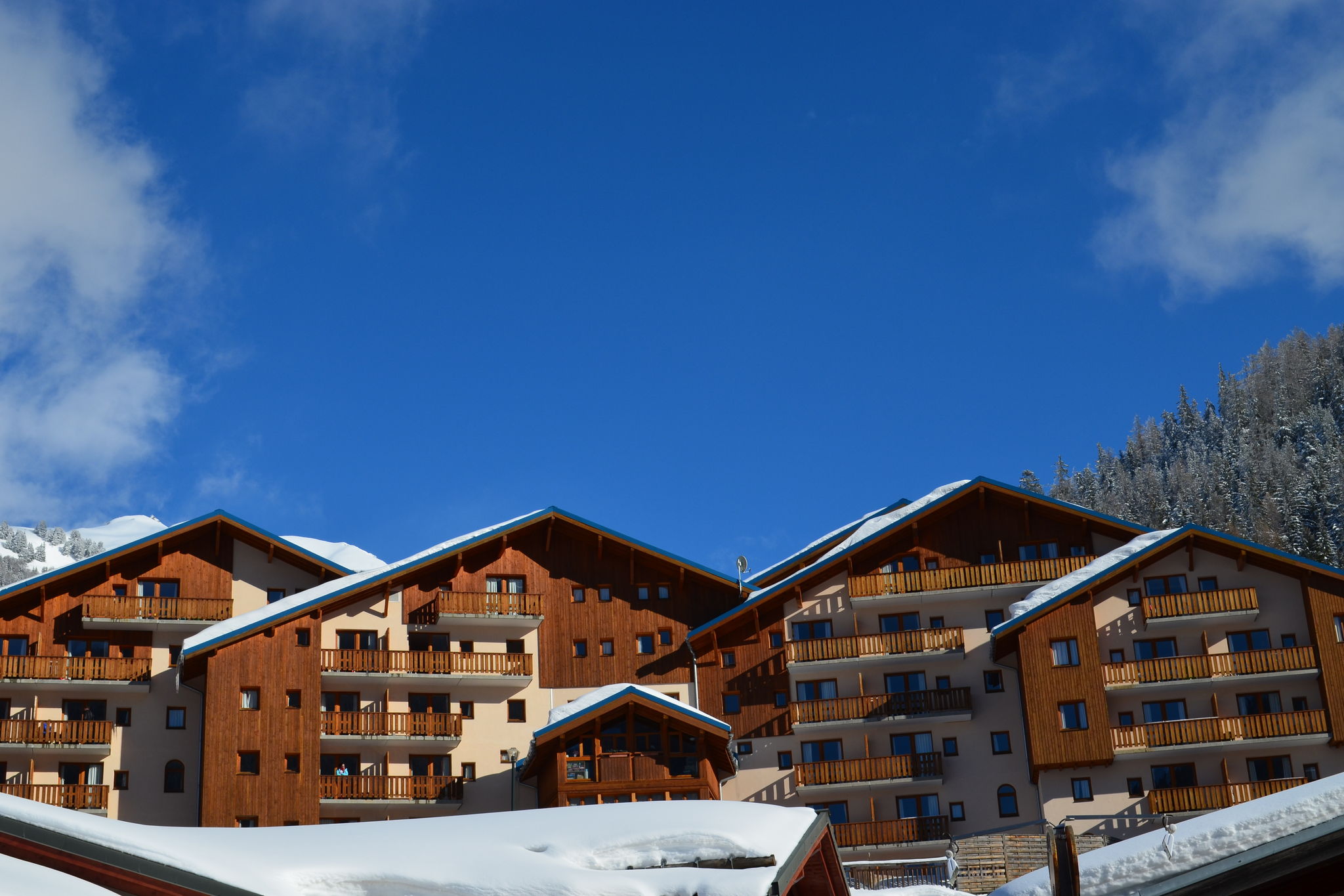 Comfortable apartment located at the ski slopes in Valfréjus