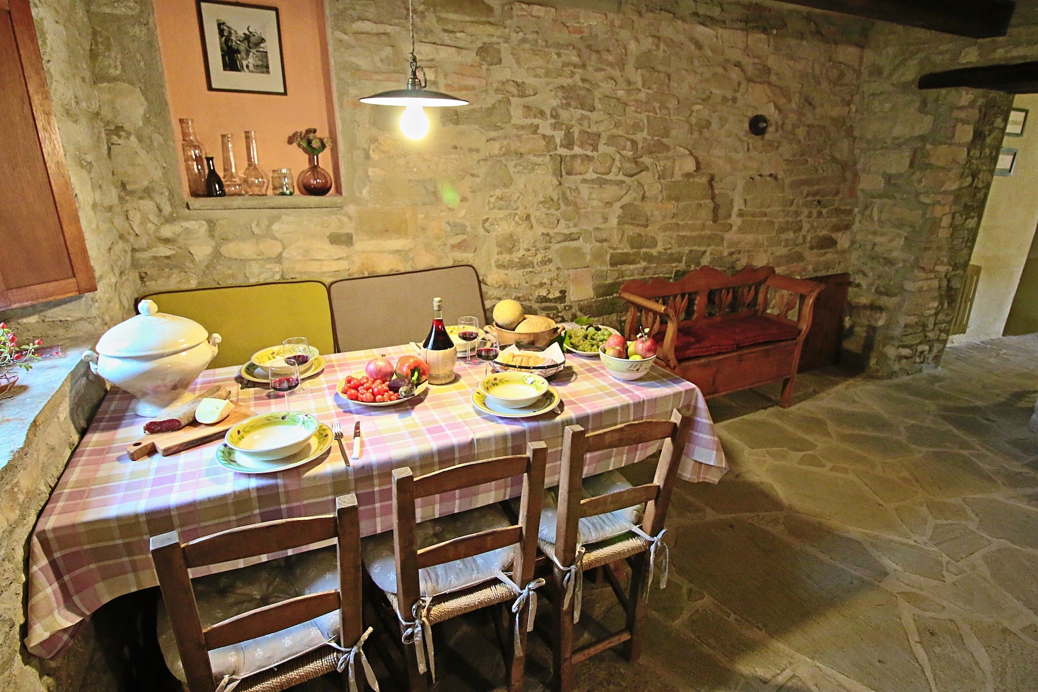 Nicchio di Rosa- Cerro Vecchio-Dining room