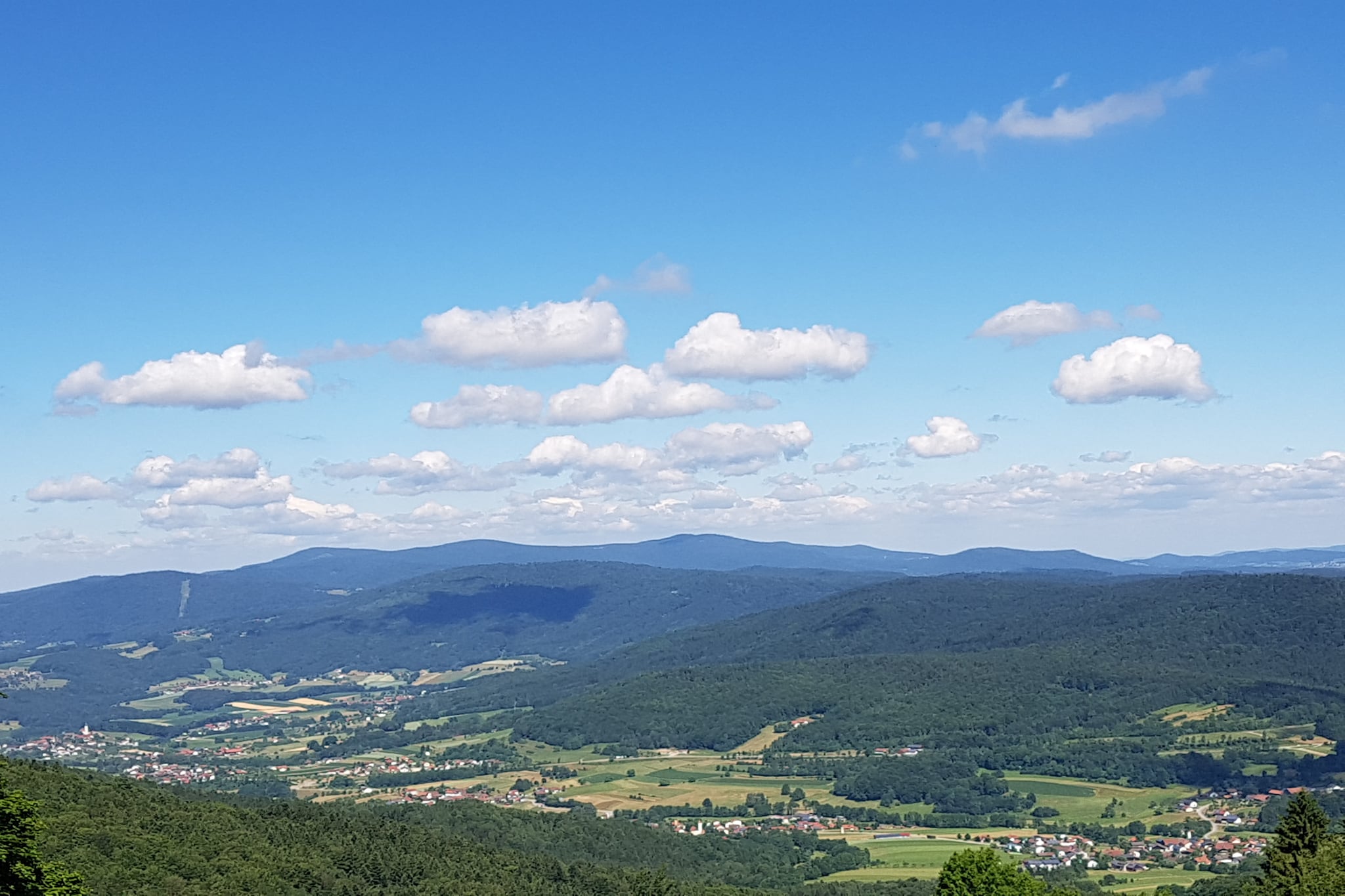 Talblick-Uitzicht zomer
