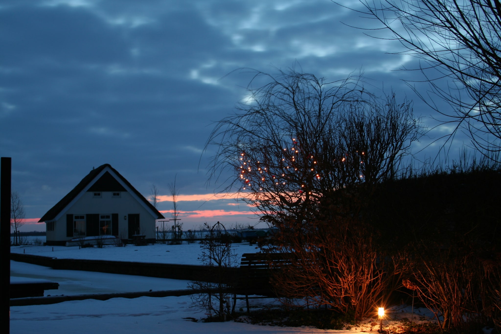 Villa ten Hoeve-View winter