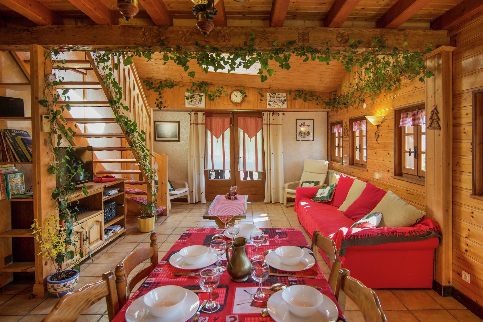 Boutique-Chalet mit Terrasse in Abondance, Frankreich