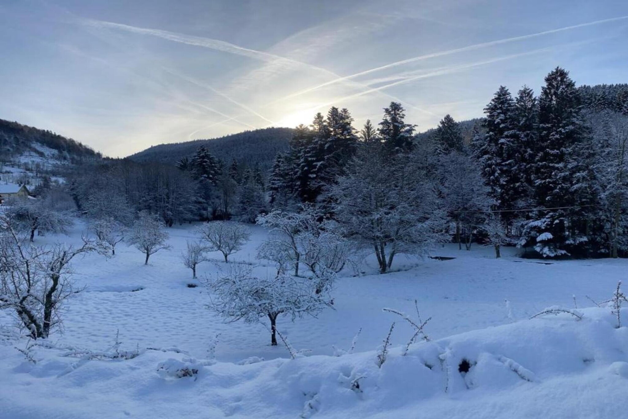 Curtille du Mesnil 2-Gebied winter 20km