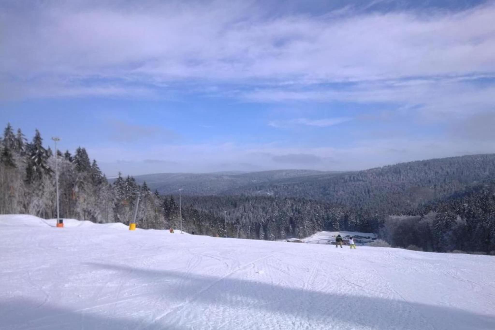 Veste Coburg Blick-Gebiet Winter 20 km