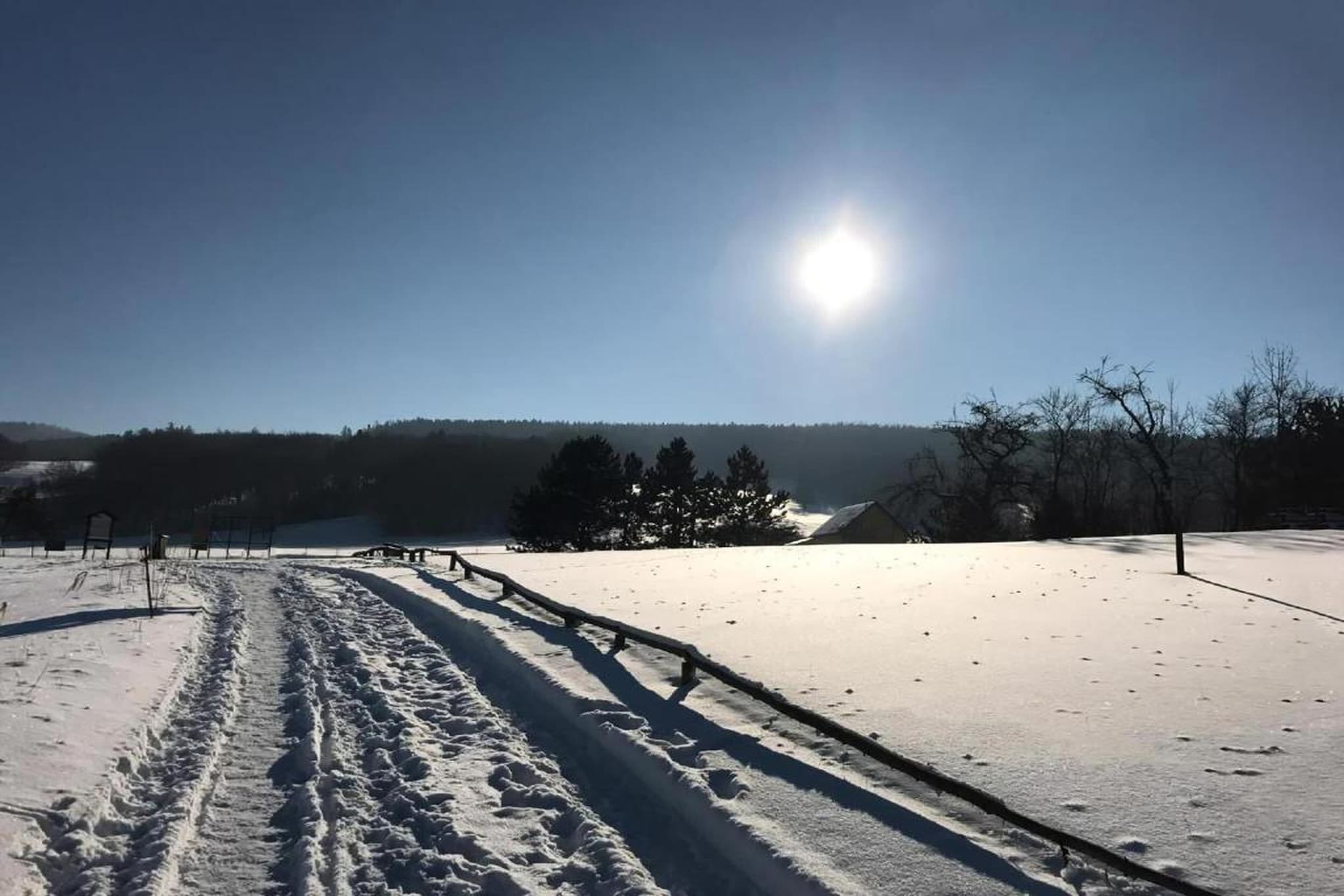 Naturstammhaus-Area winter 20km