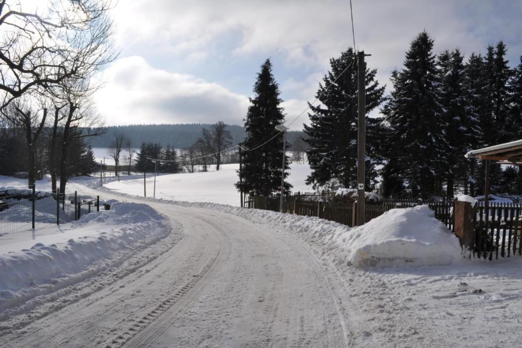 Ferienhaus im Thüringer Wald-Gebiet Winter 5 km