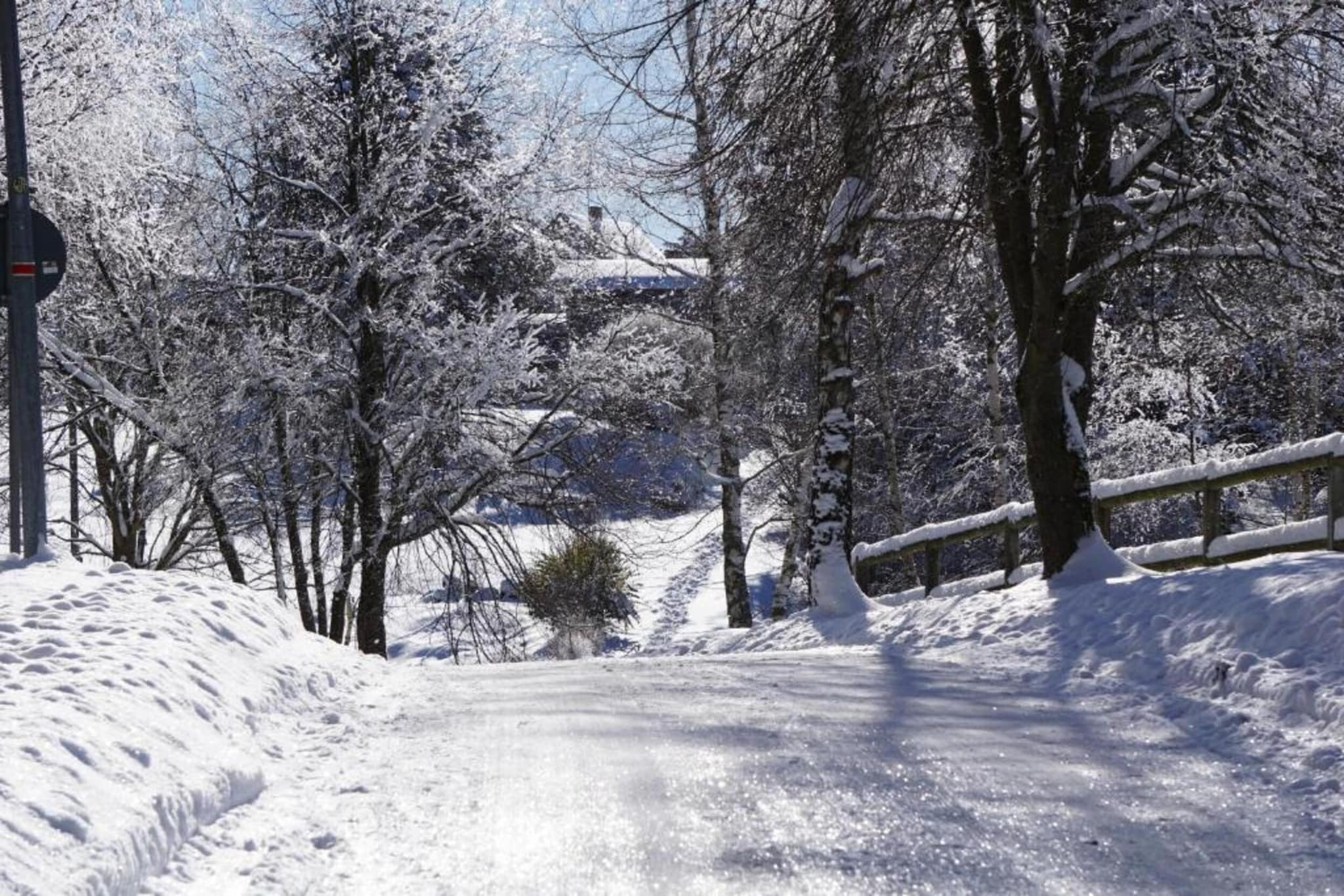 Ferienhaus im Thüringer Wald-Gebiet Winter 5 km