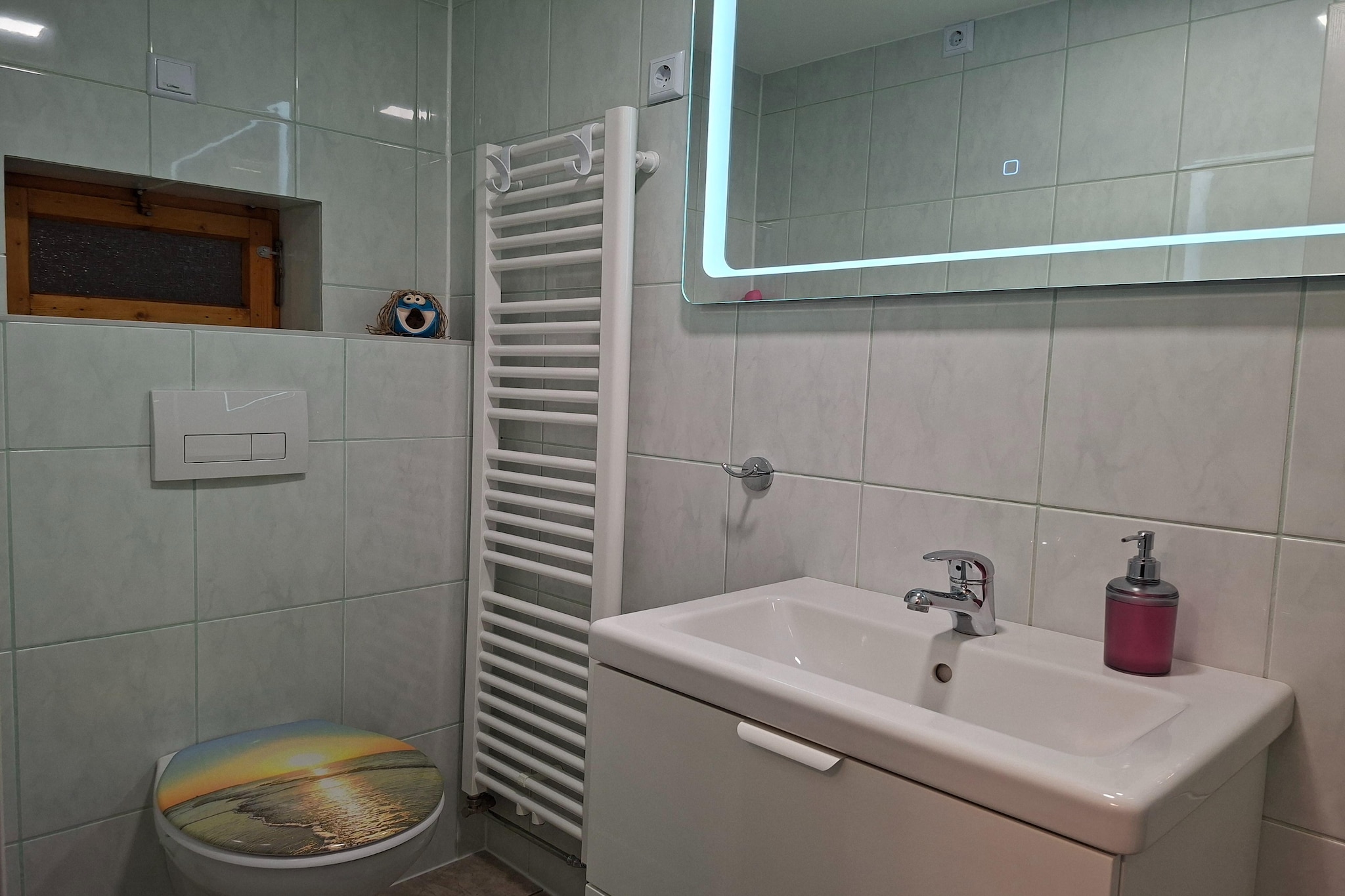 Ferienhaus im Thüringer Wald-Badkamer