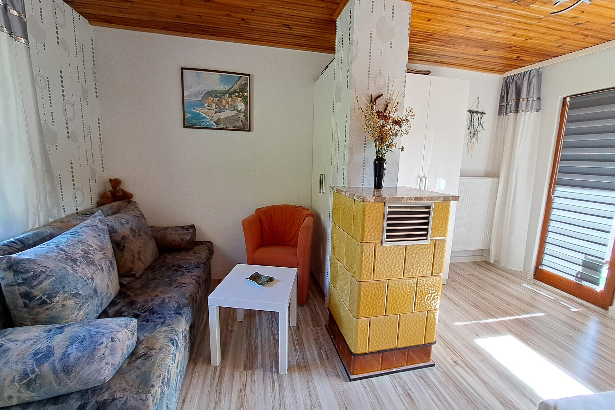 Ferienhaus im Thüringer Wald-Woonkamer