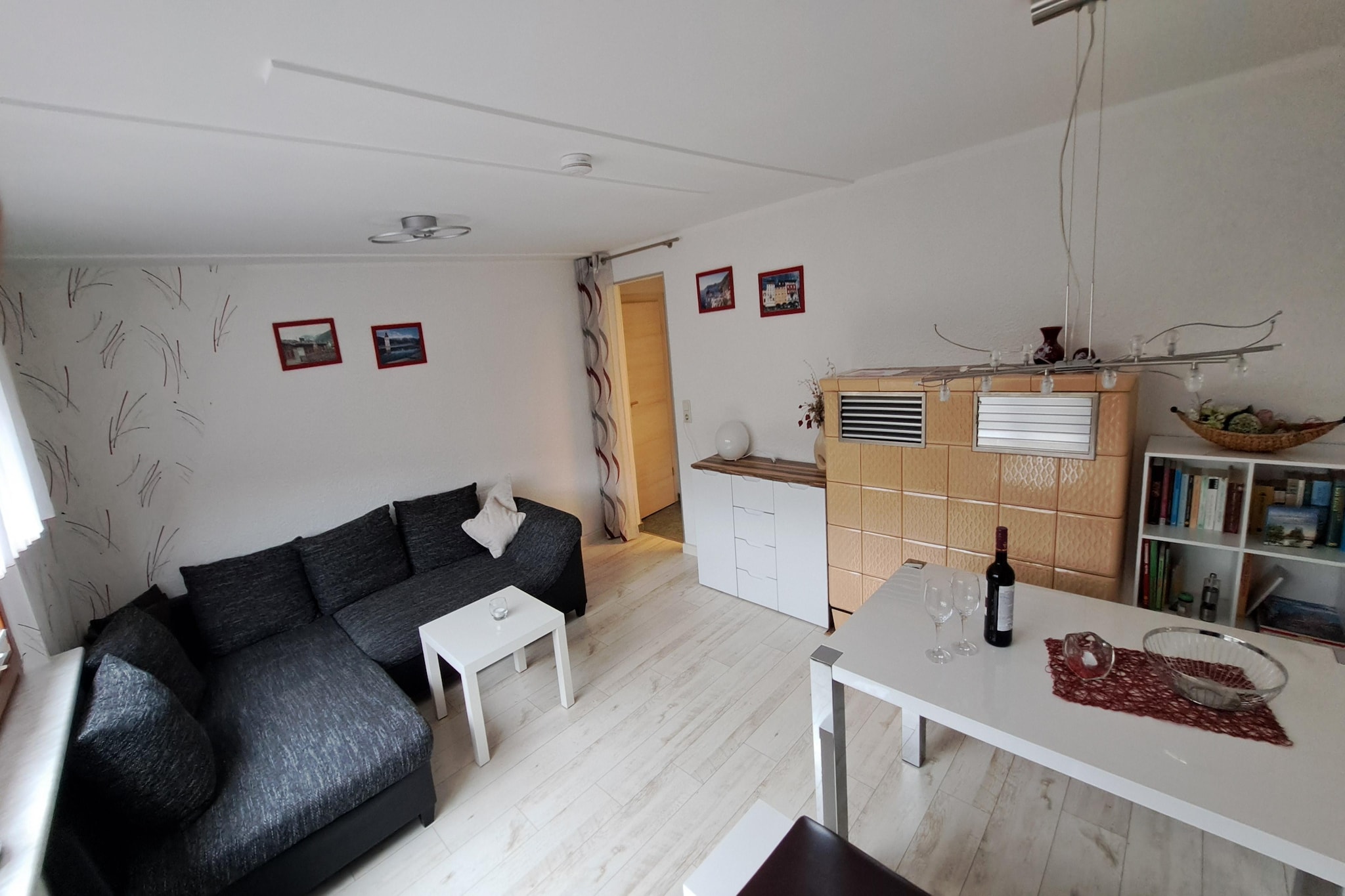 Ferienhaus im Thüringer Wald-Woonkamer