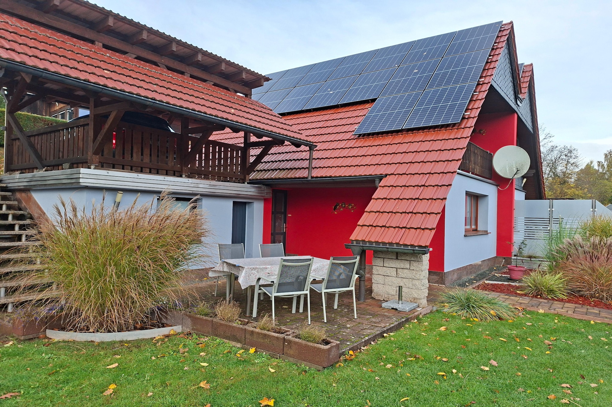 Ferienhaus im Thüringer Wald-Buitenkant zomer
