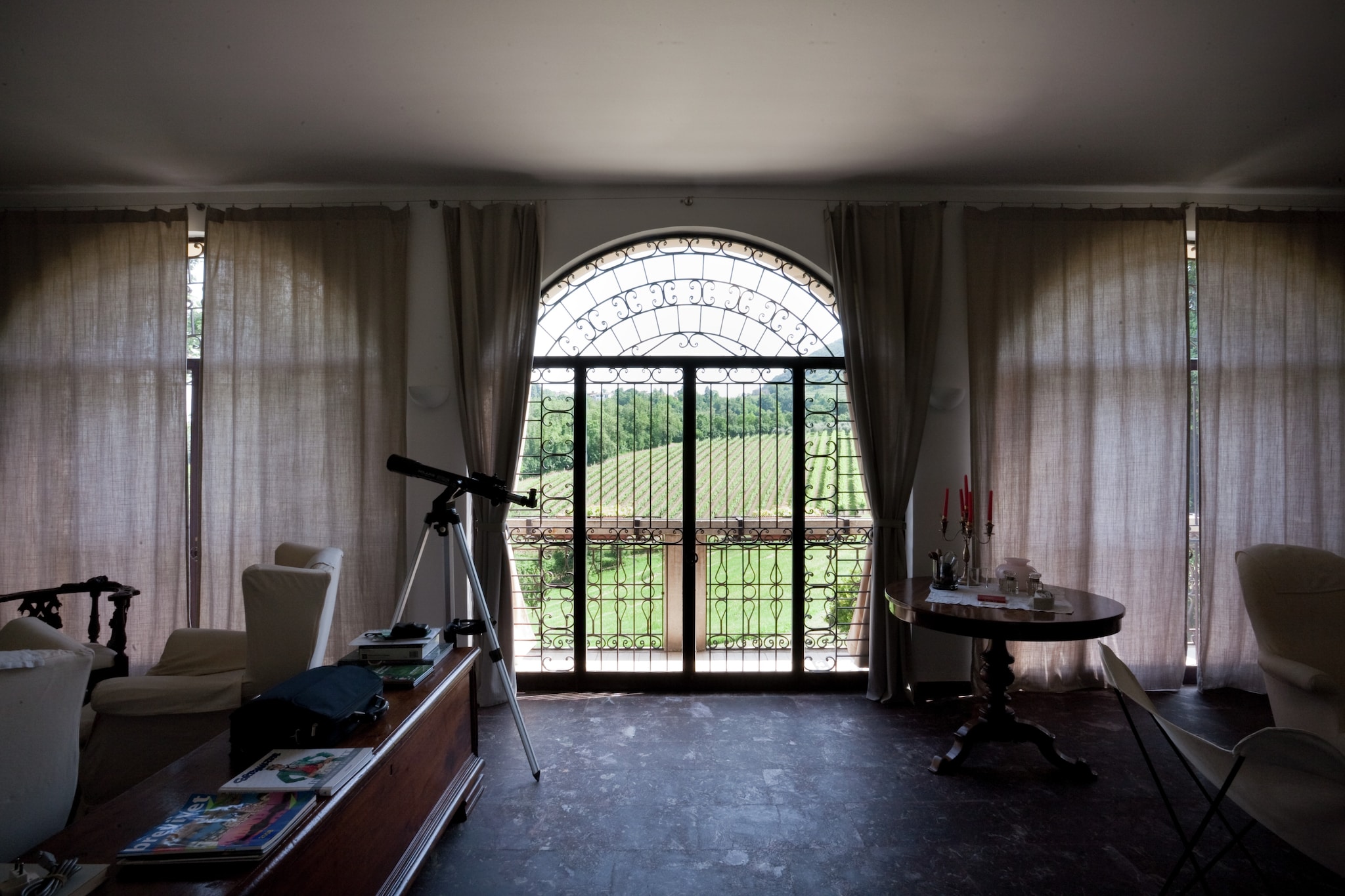 Rocca Pendice-Wohnzimmer