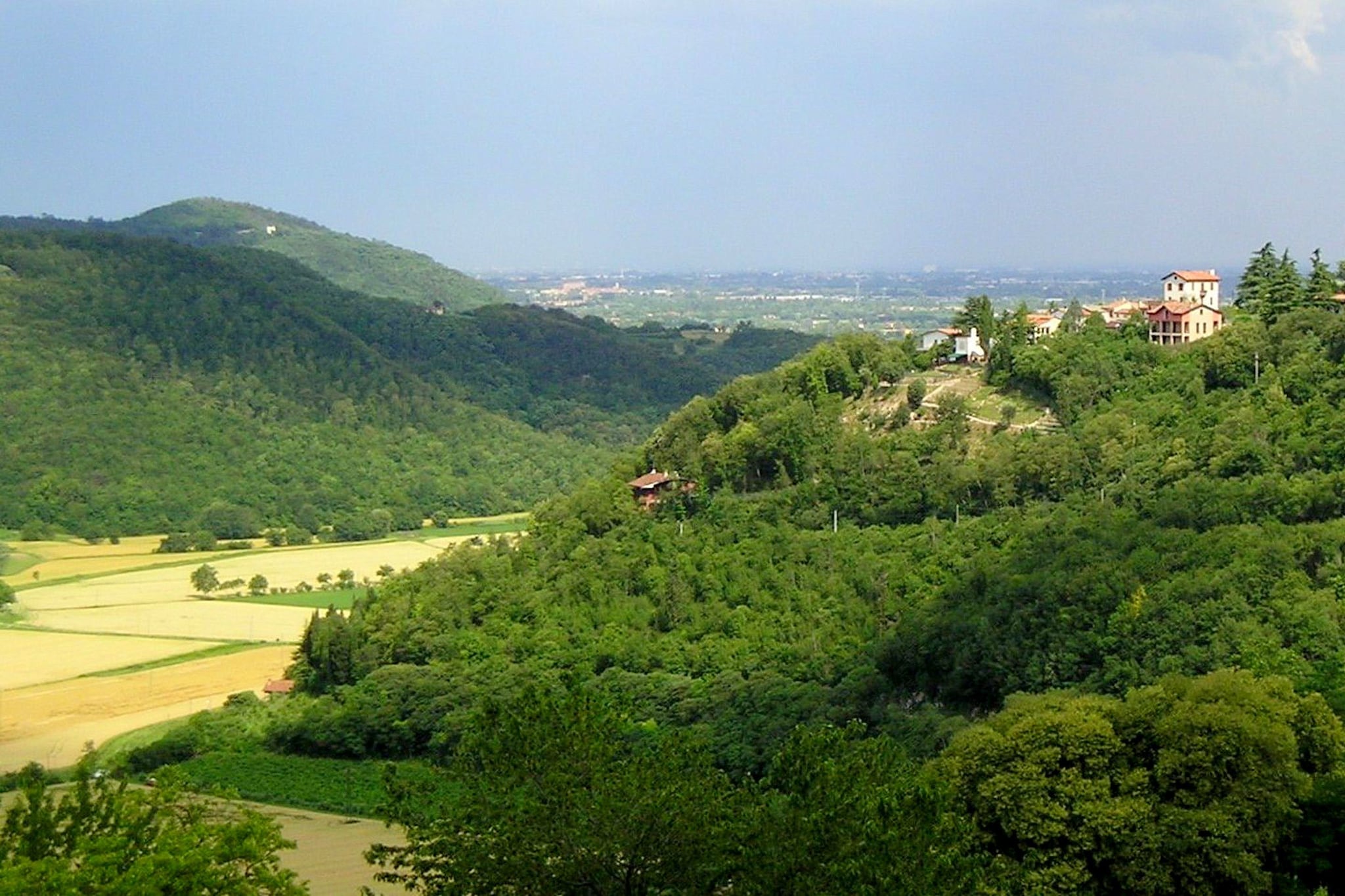 Rocca Pendice-Gebiete Sommer 5 km