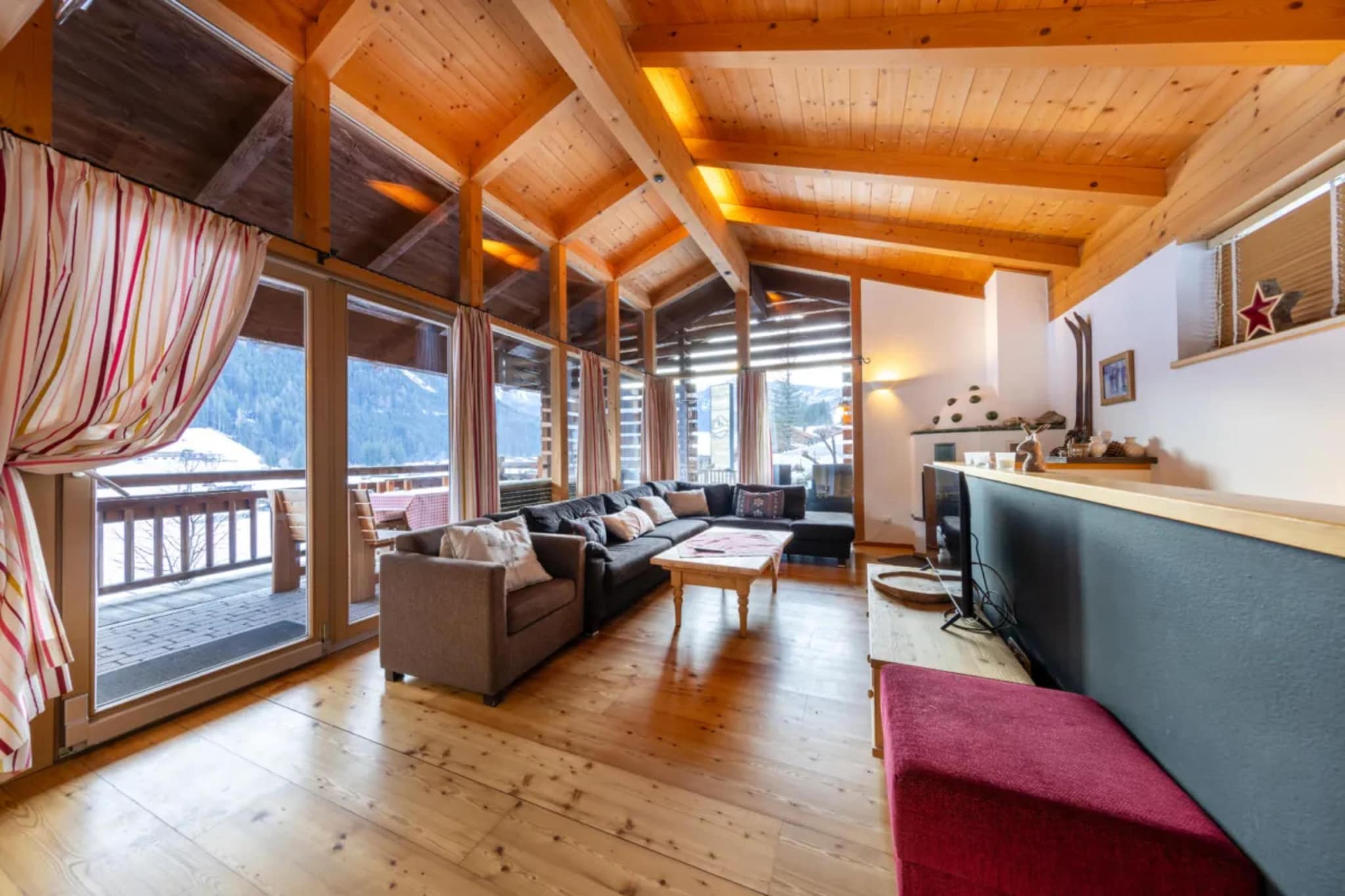 Schöneben Chalet Wiesenwald - Woonkamer