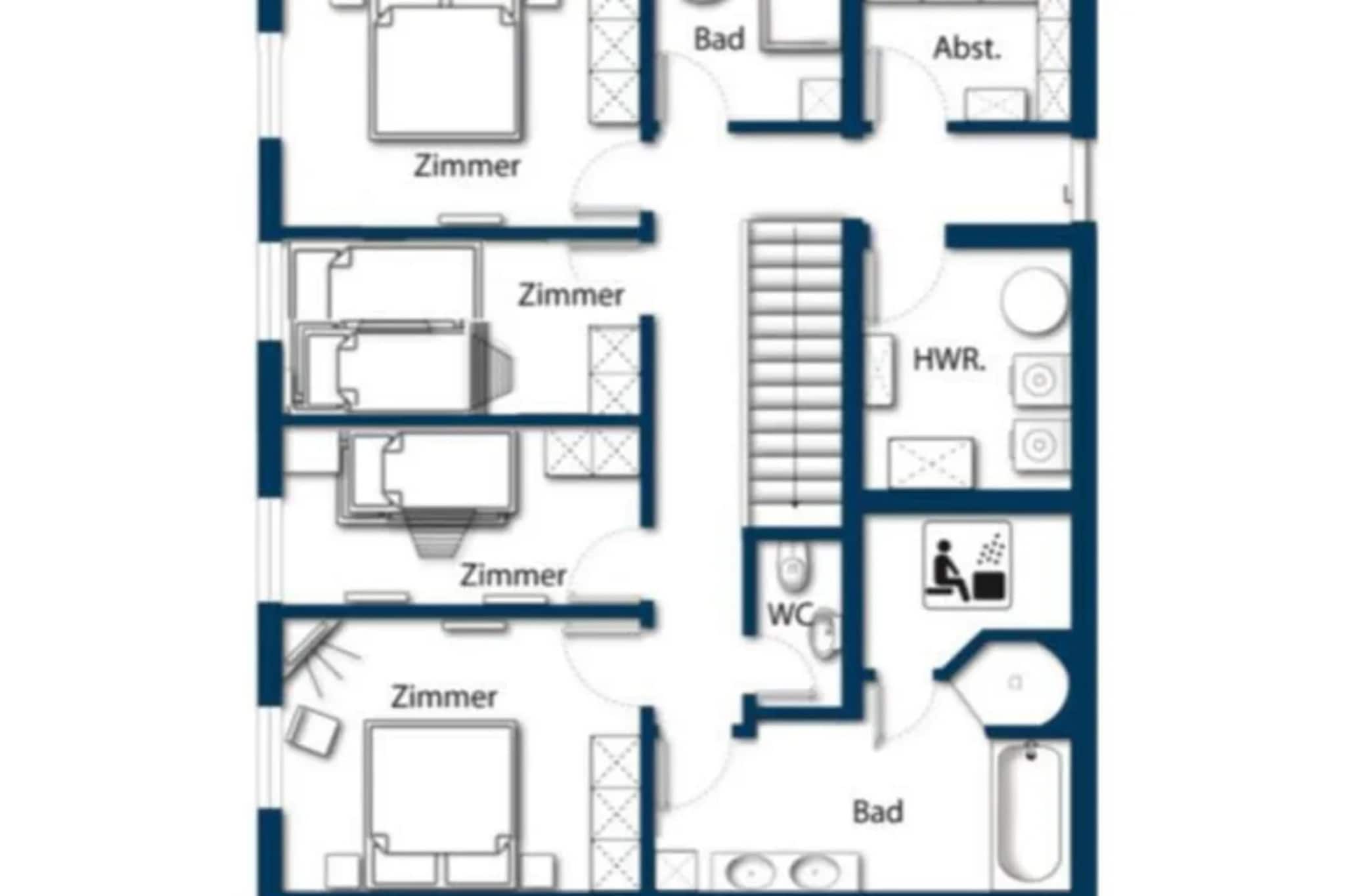 Schöneben Chalet Wiesenwald - Plattegrond