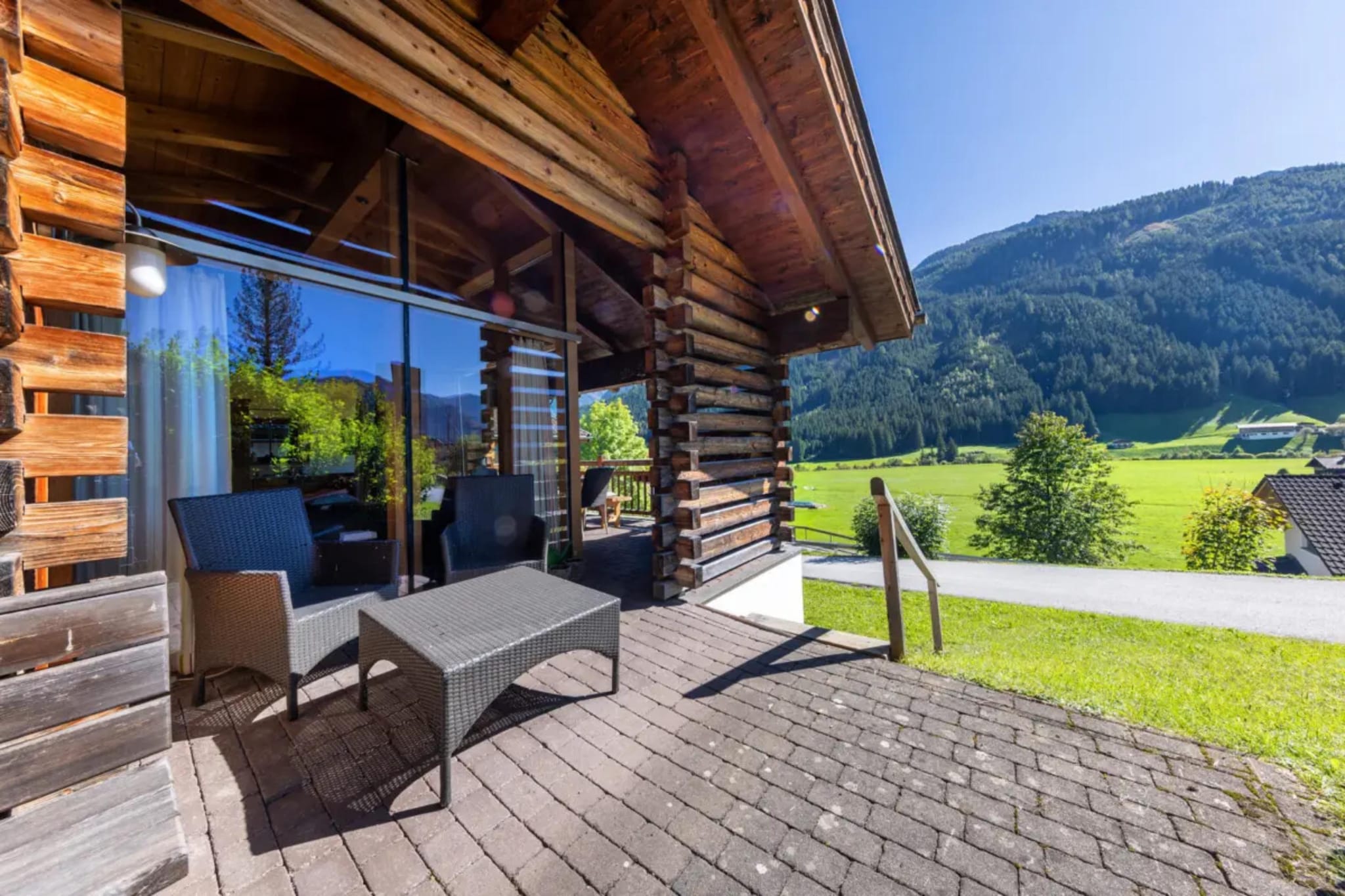 Schöneben Chalet Wiesenwald - Terrasbalkon